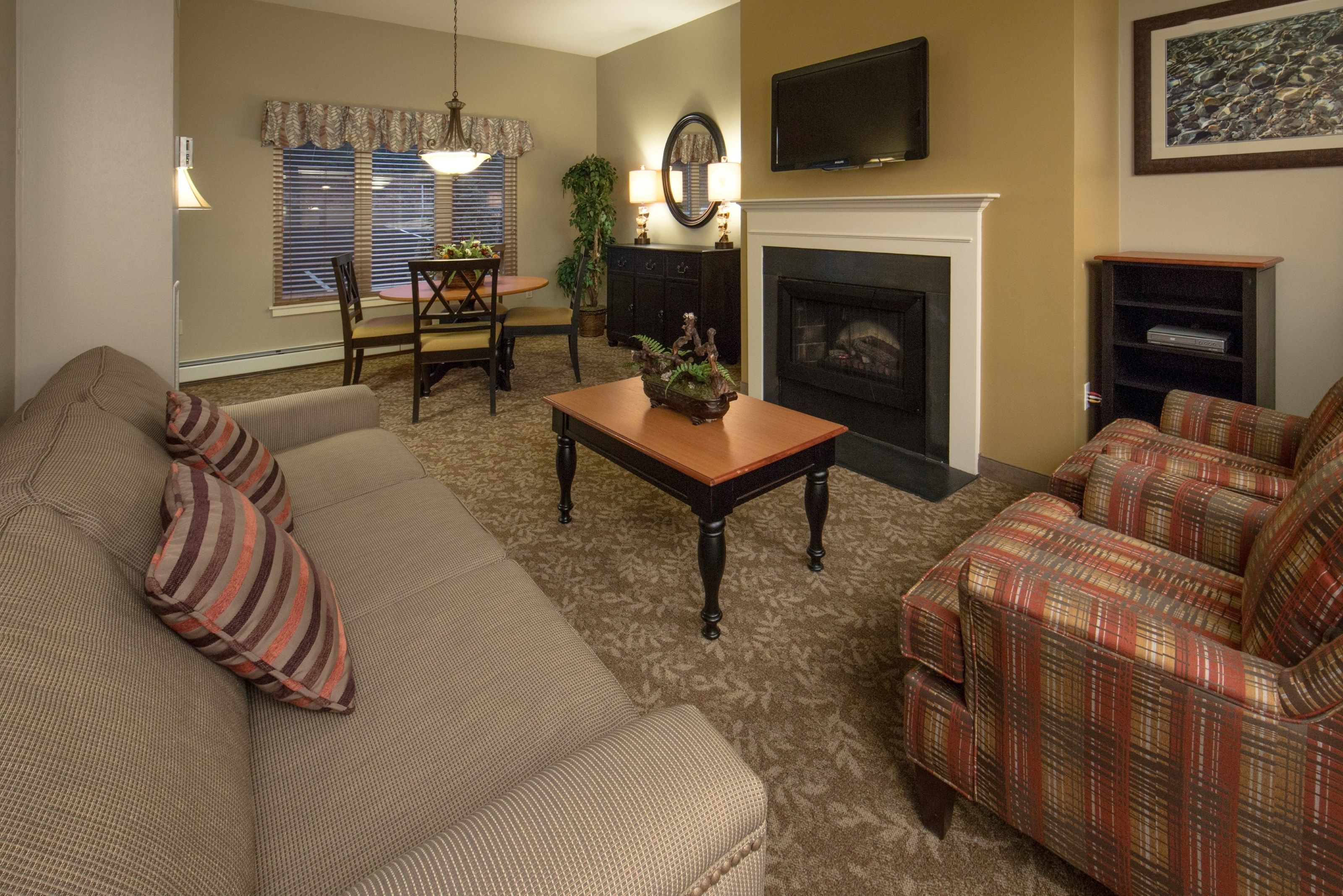 image Relax and rejuvenate in the cozy living room.