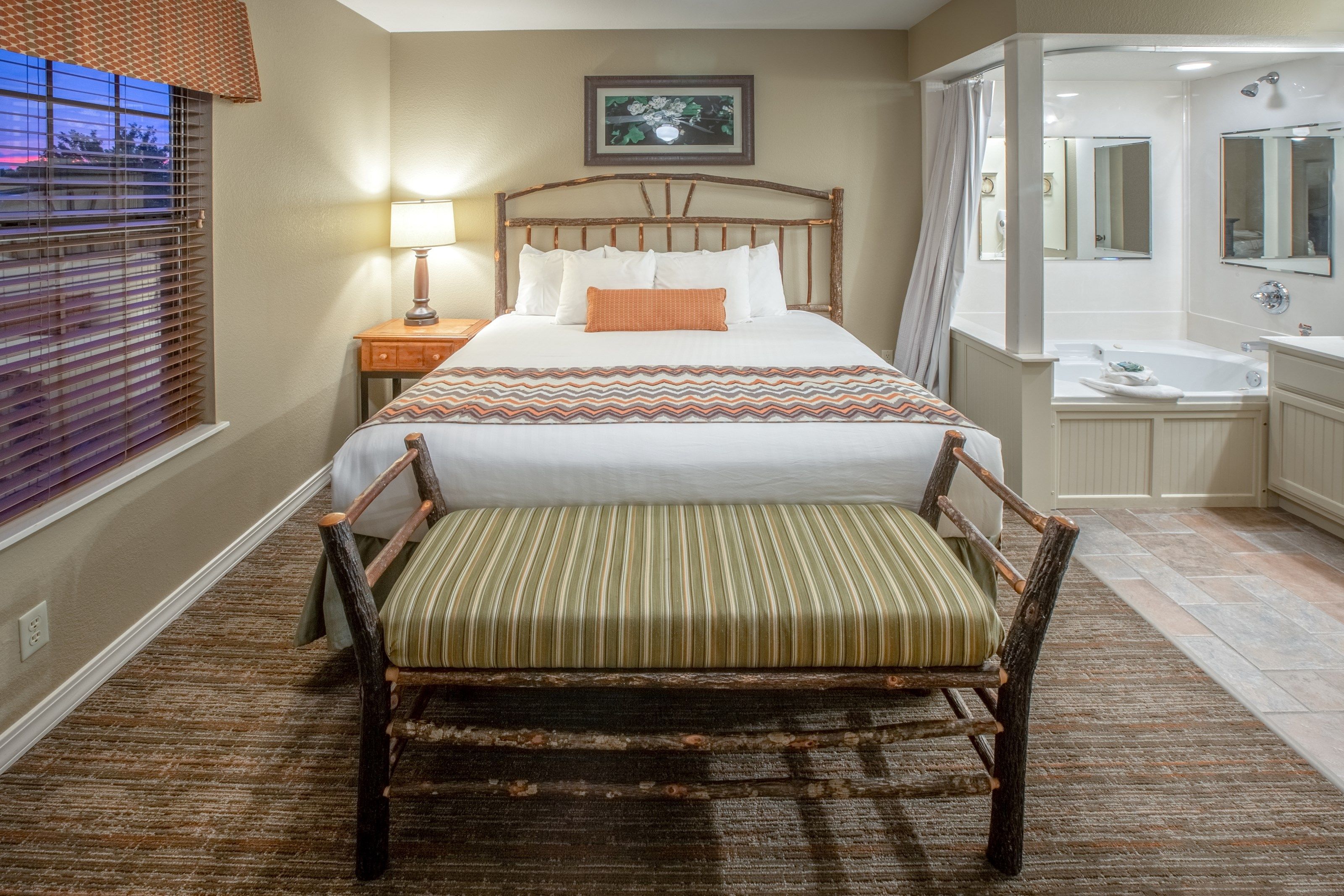 image There's a Queen bed and a King bed in this villa.