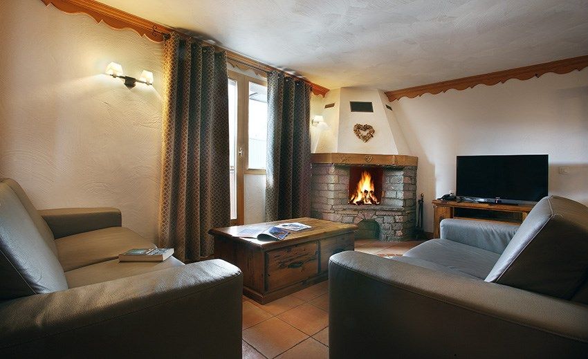 image Come and stay in our cozy and charming apartment with a fireplace!