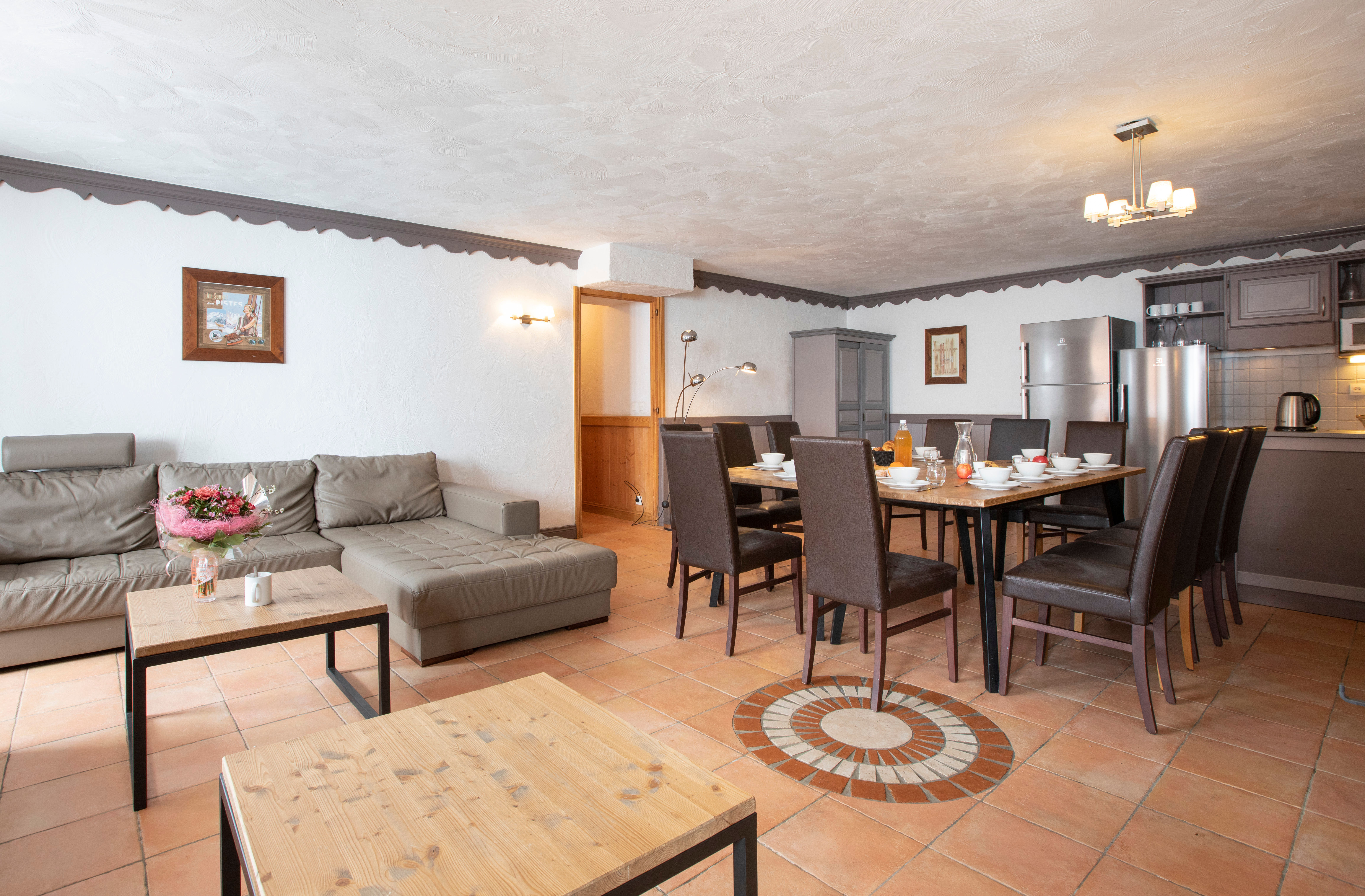 image Cook, dine and relax in one open space.