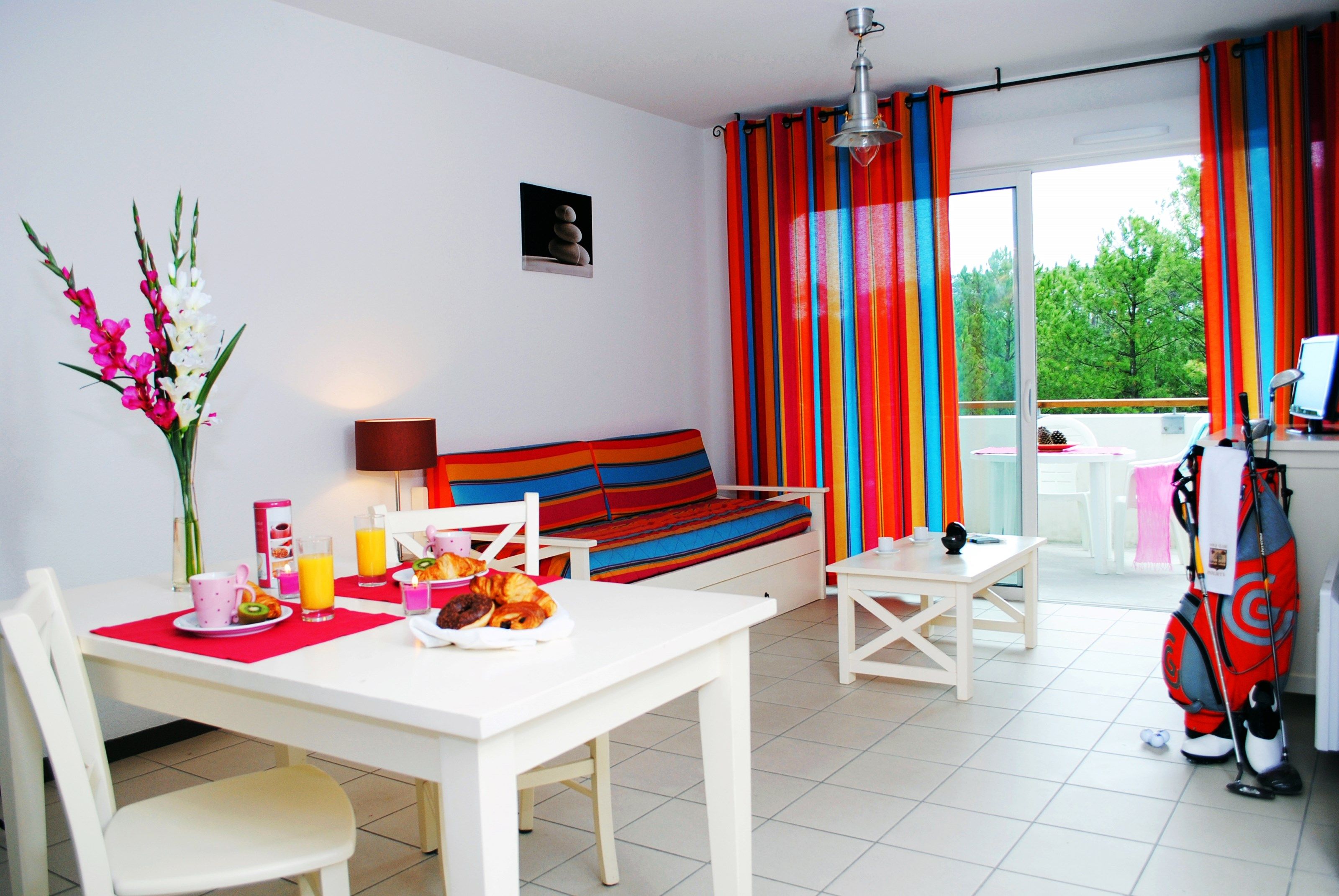 image Tuck into a great meal in your dining area.