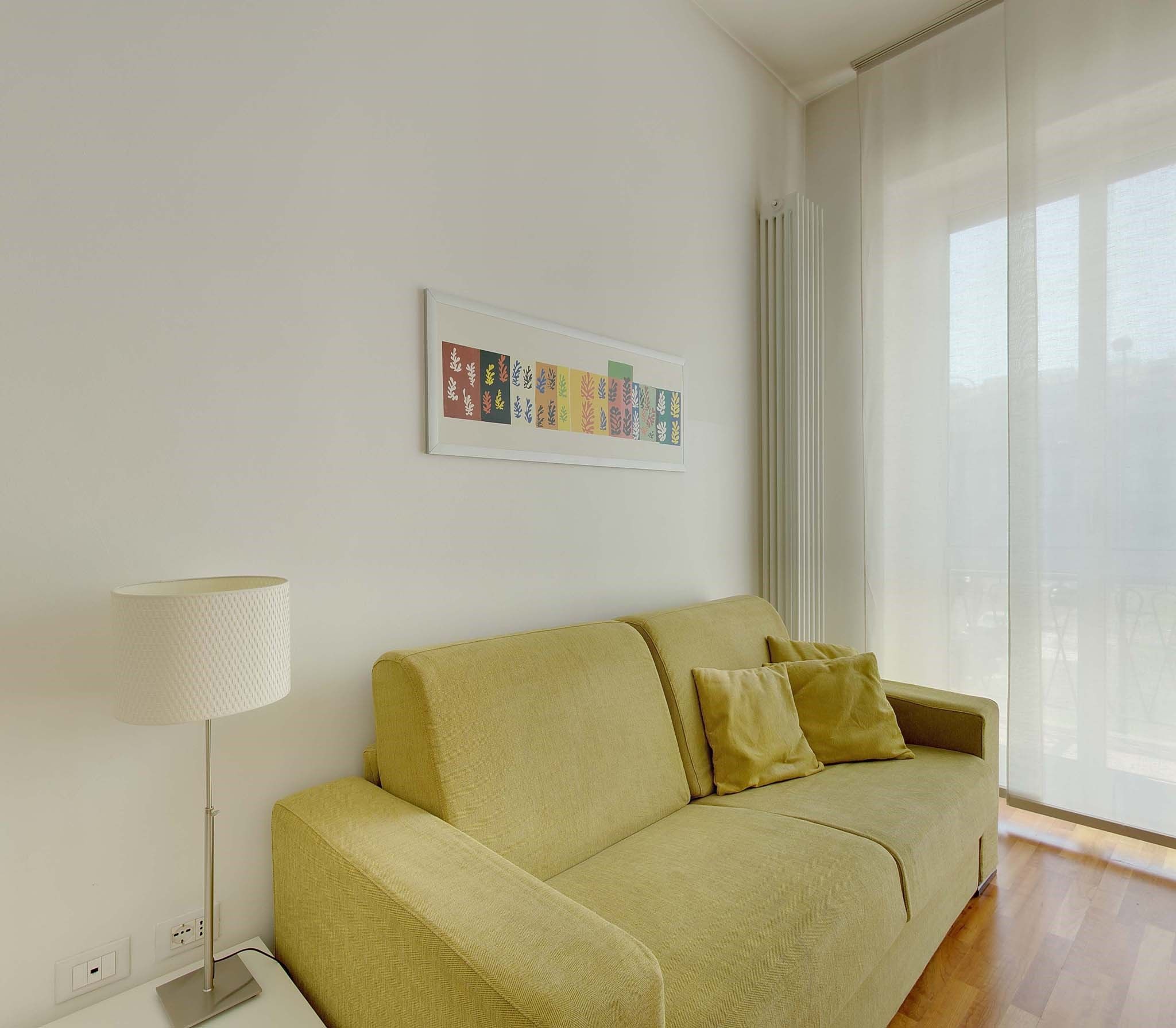 image Sit back and relax in the cozy living area after a great day.