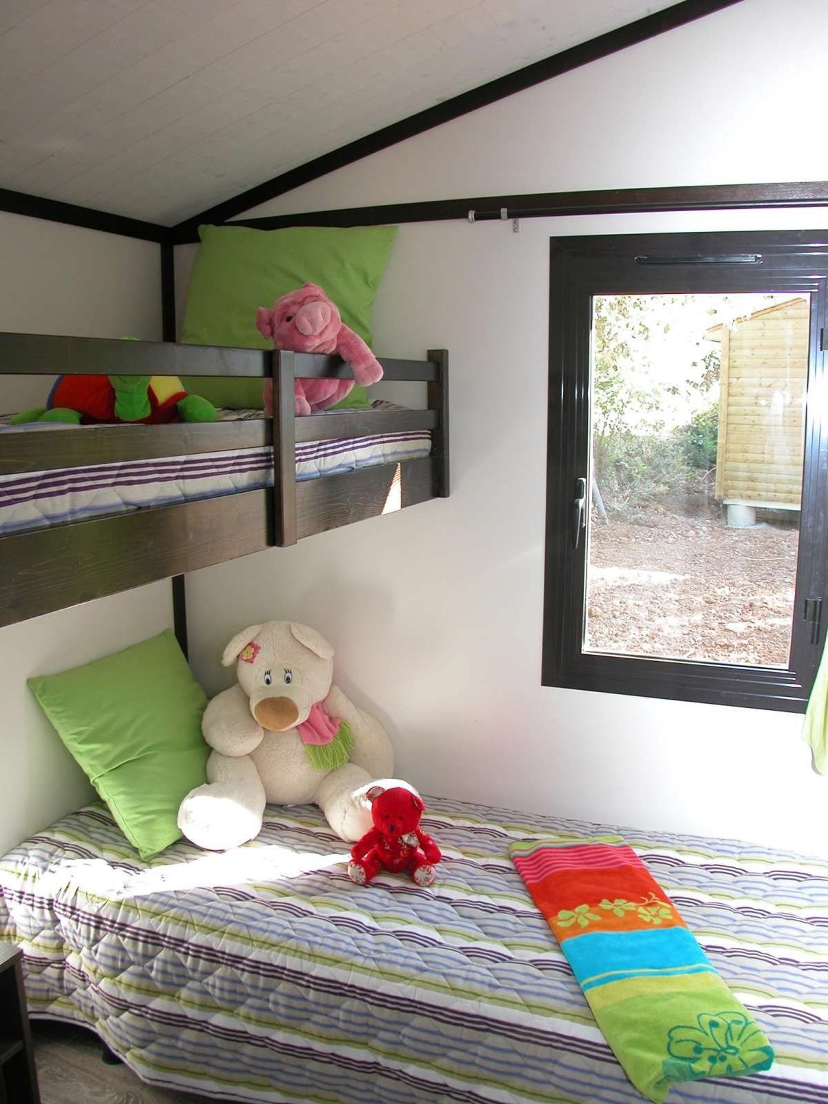 image The second bedroom features a Bunk bed.