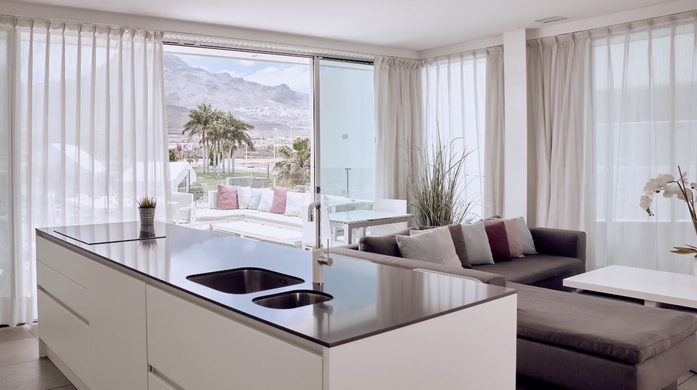 image Relax and unwind in the cozy living room.
