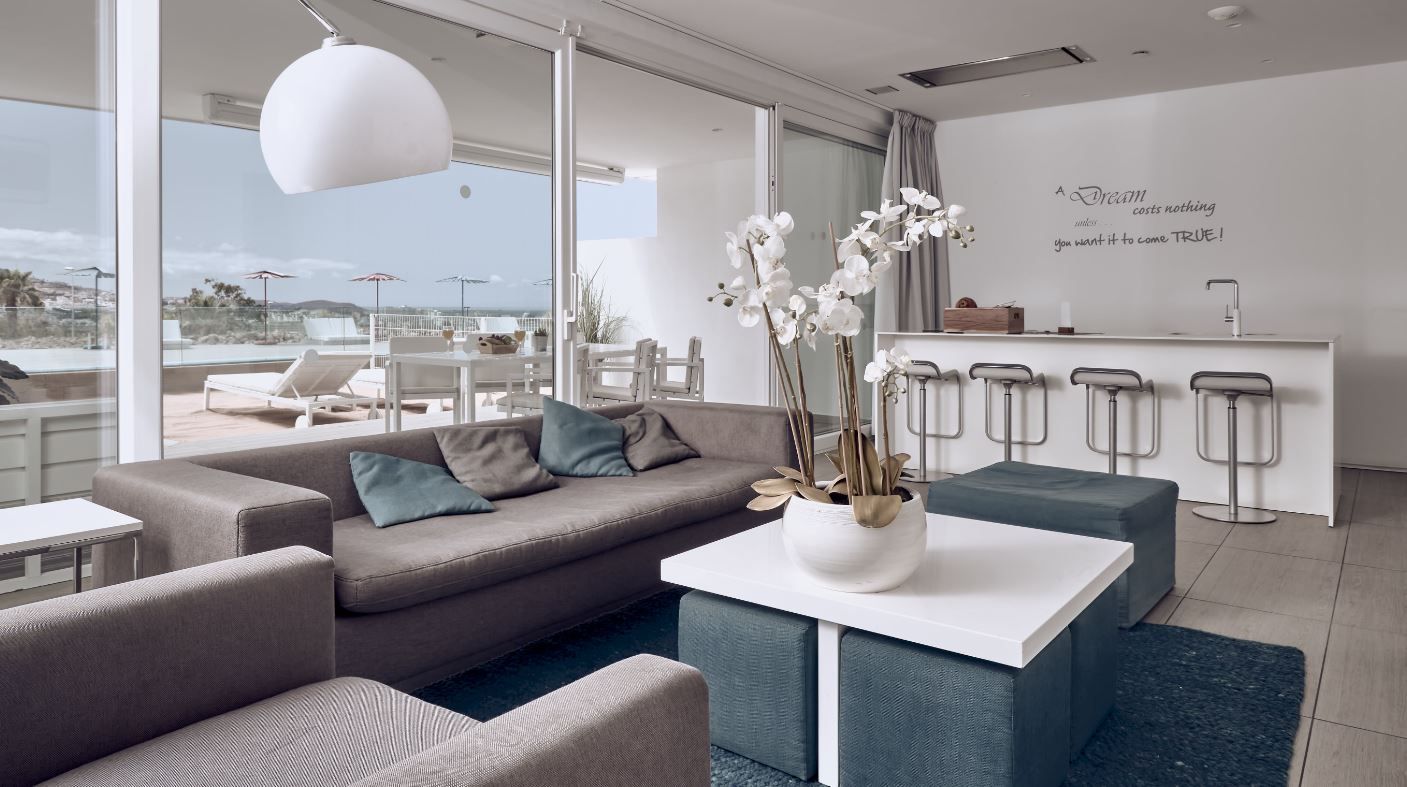 image Relax and rejuvenate in the cozy living room.