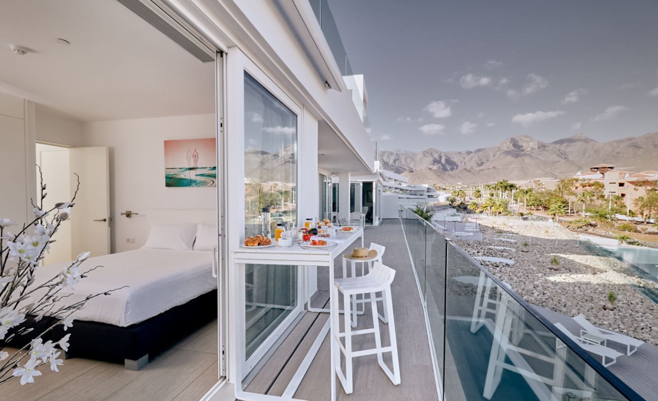 image Open the door and step out onto your private balcony!