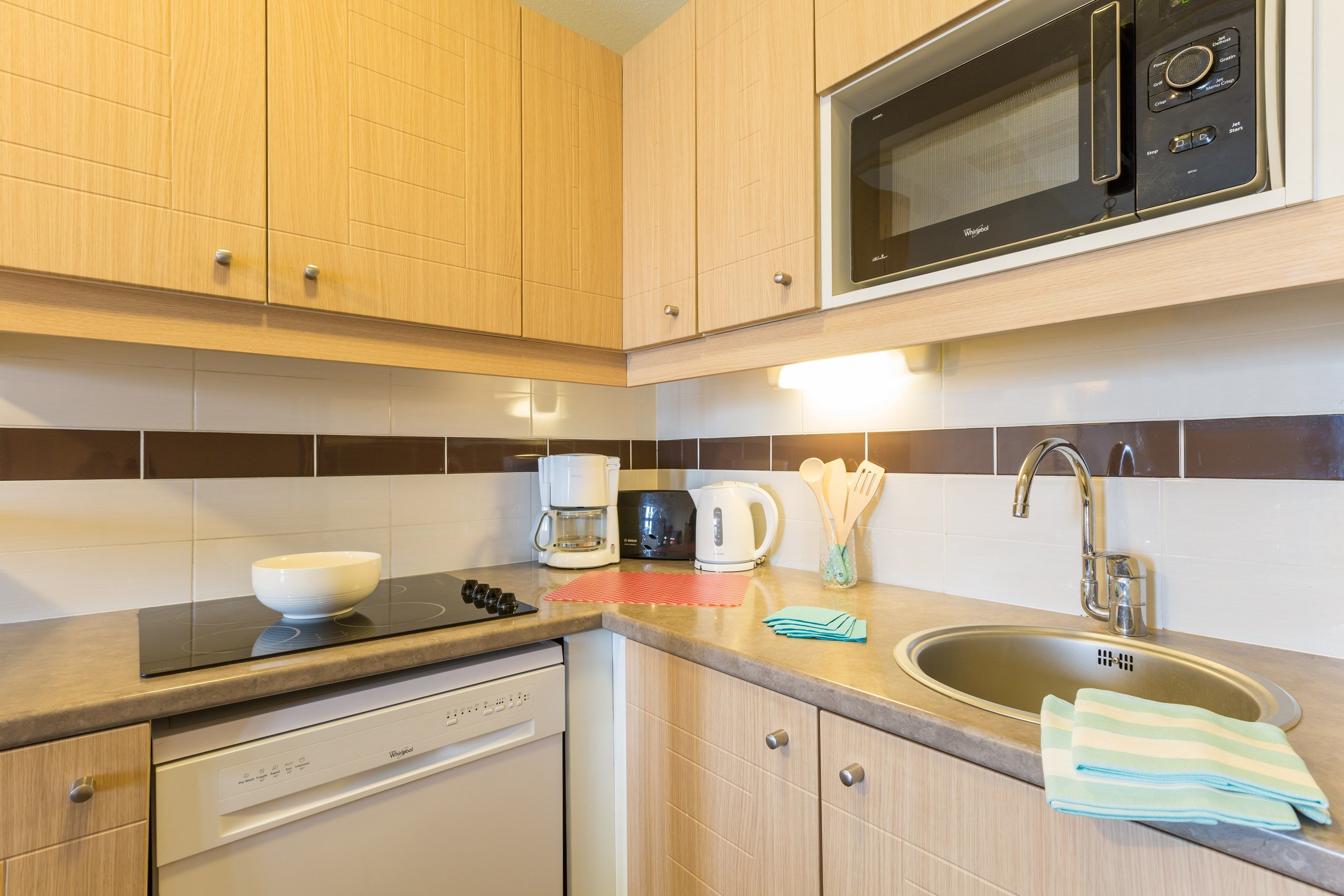 image Cook a meal in your equipped kitchenette!