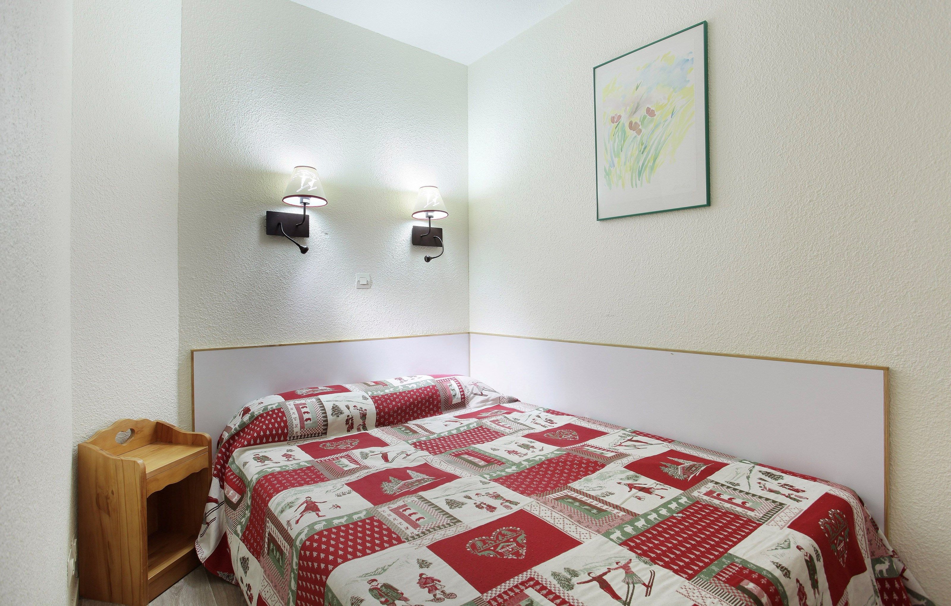 image Drift to sleep in the comfortable bed after a wonderful day outside.