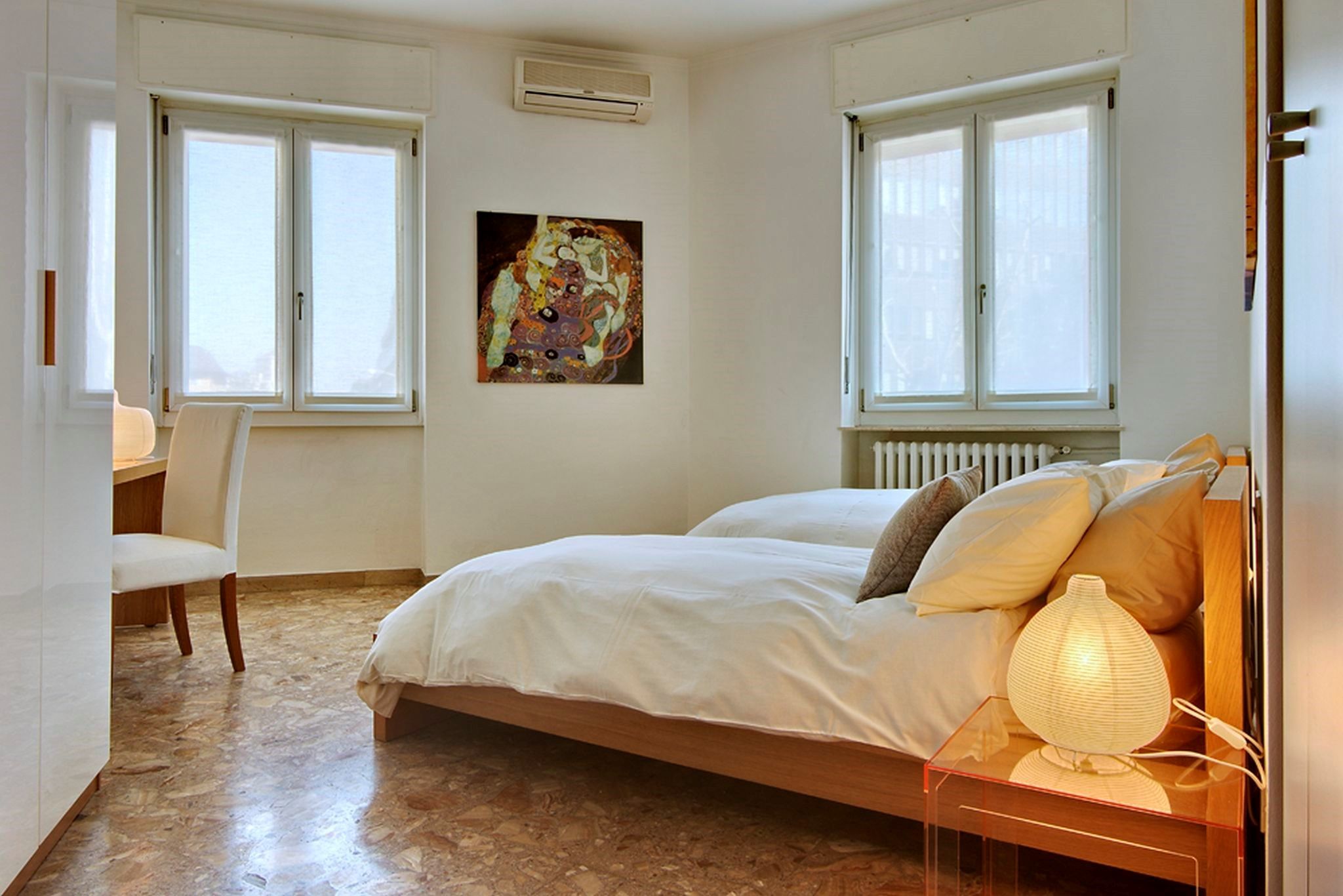 image Drift to sleep in a comfortable bed after a wonderful day outside.