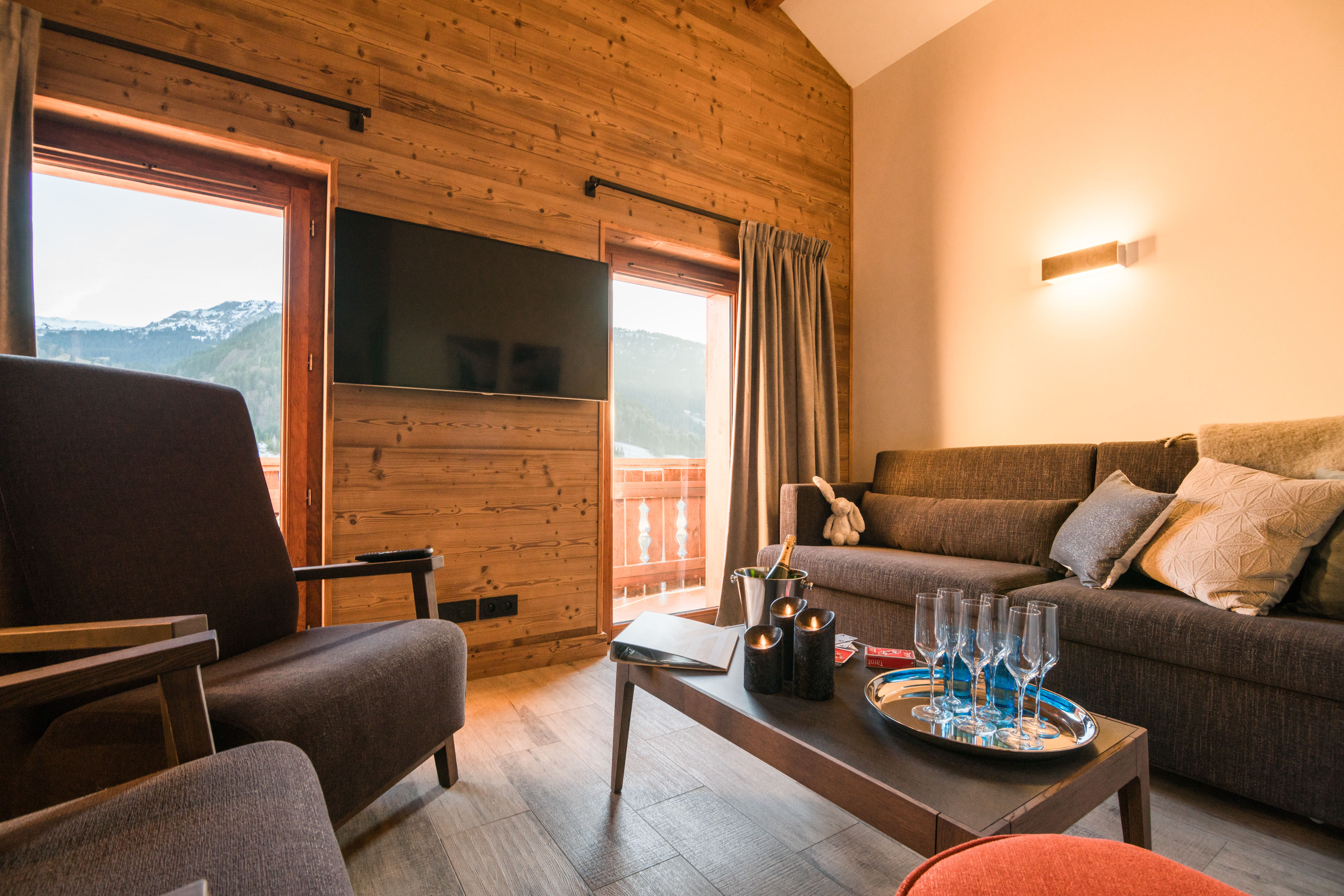 image Relax and rejuvenate in the cozy living room.