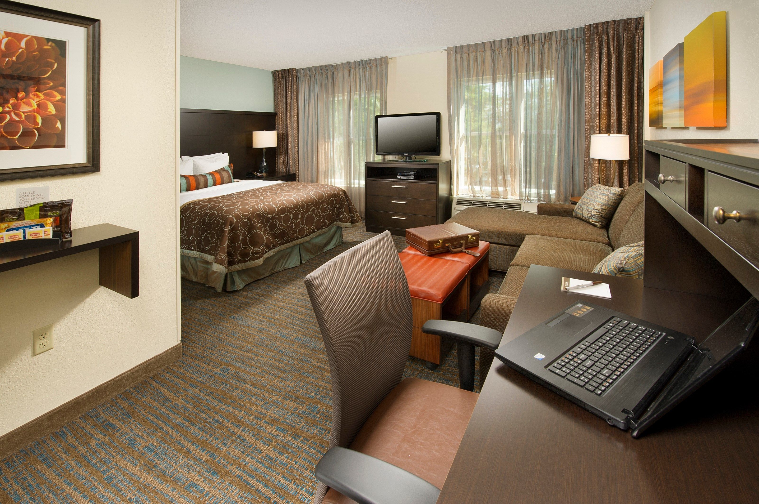 image Enjoy the warm and cozy decor.