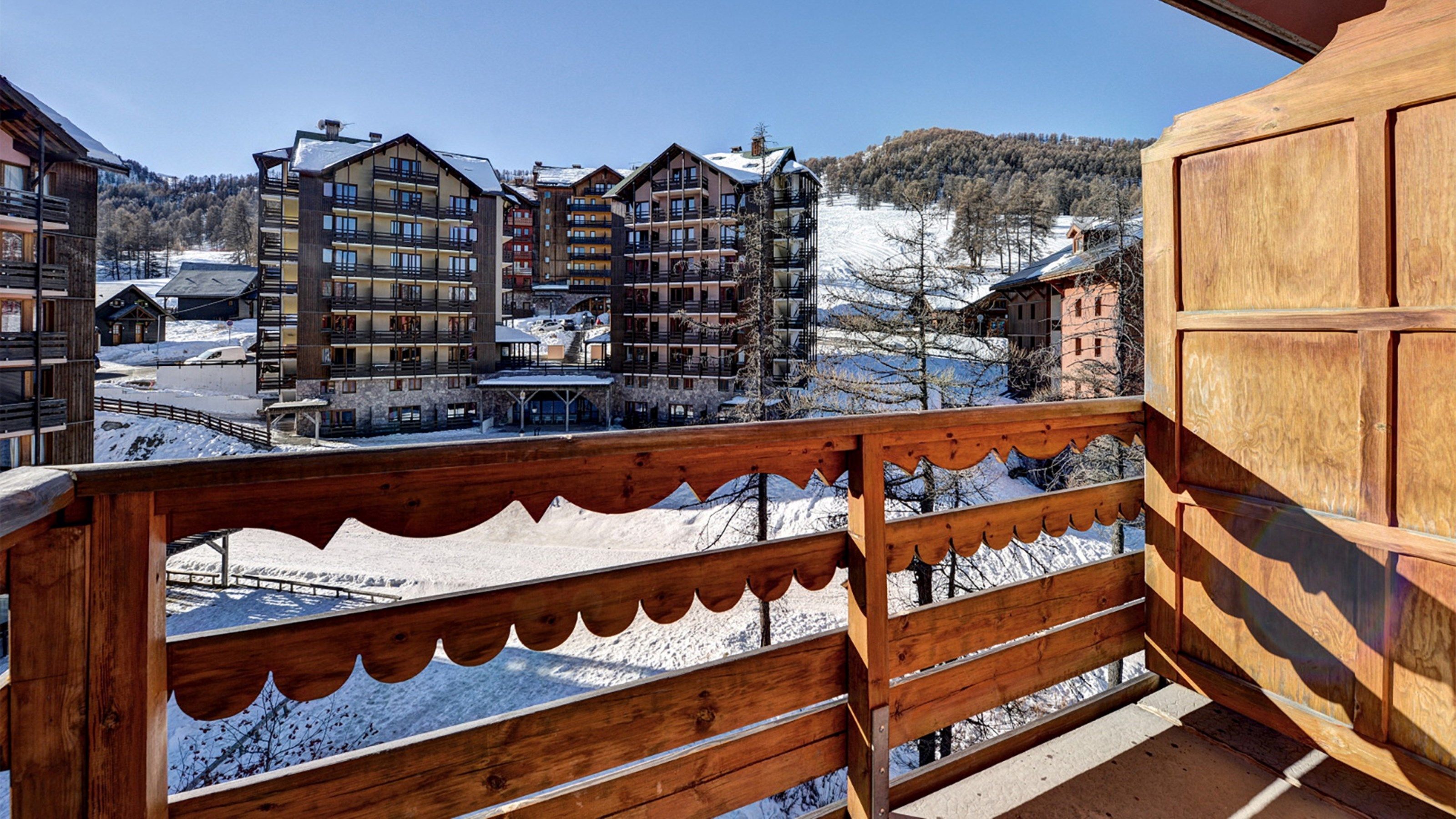 image Breathe the fresh mountain air on your private balcony! (Views vary).