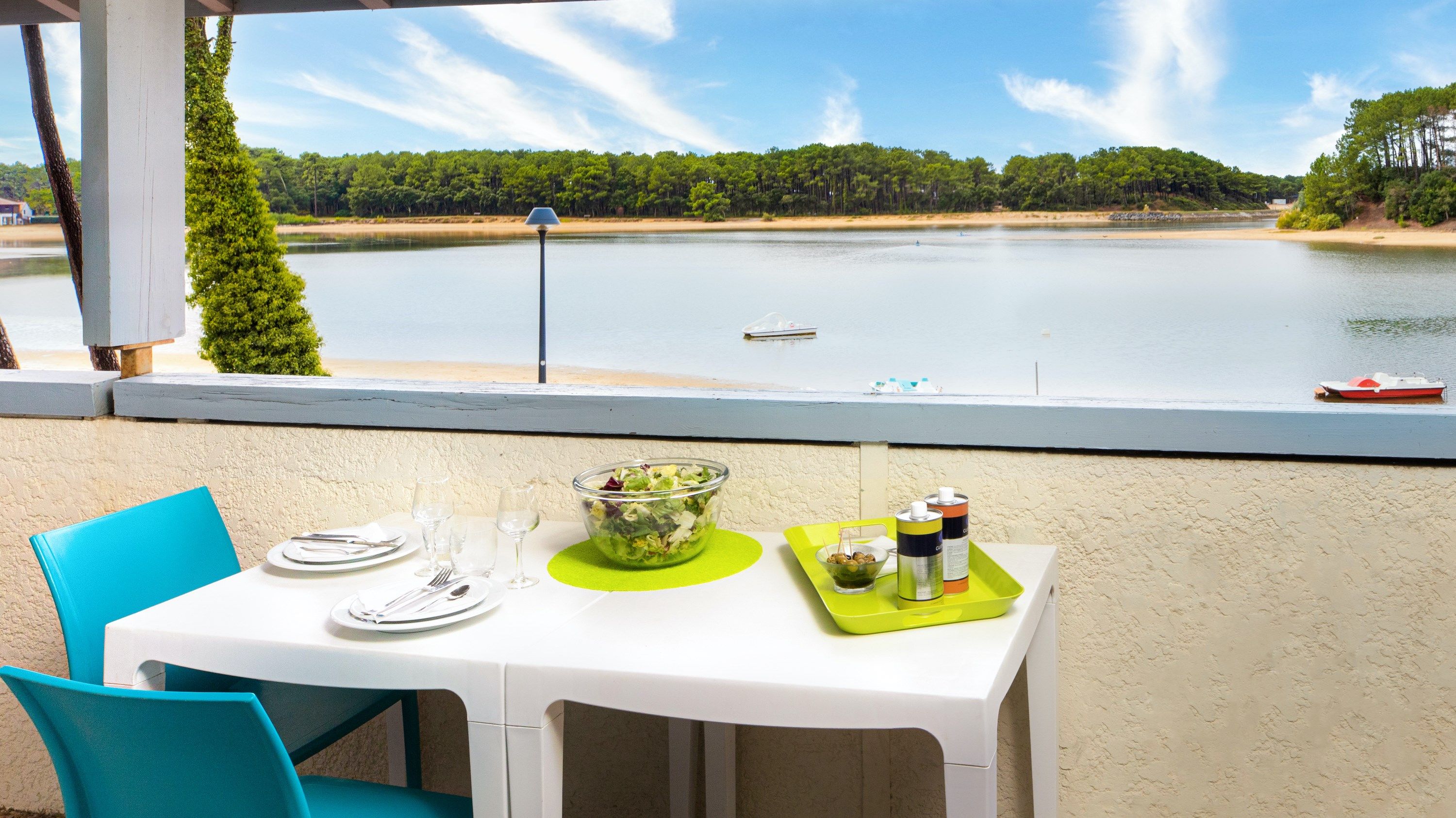 image Enjoy some fresh air on the private balcony or terrace - Please note that views vary!