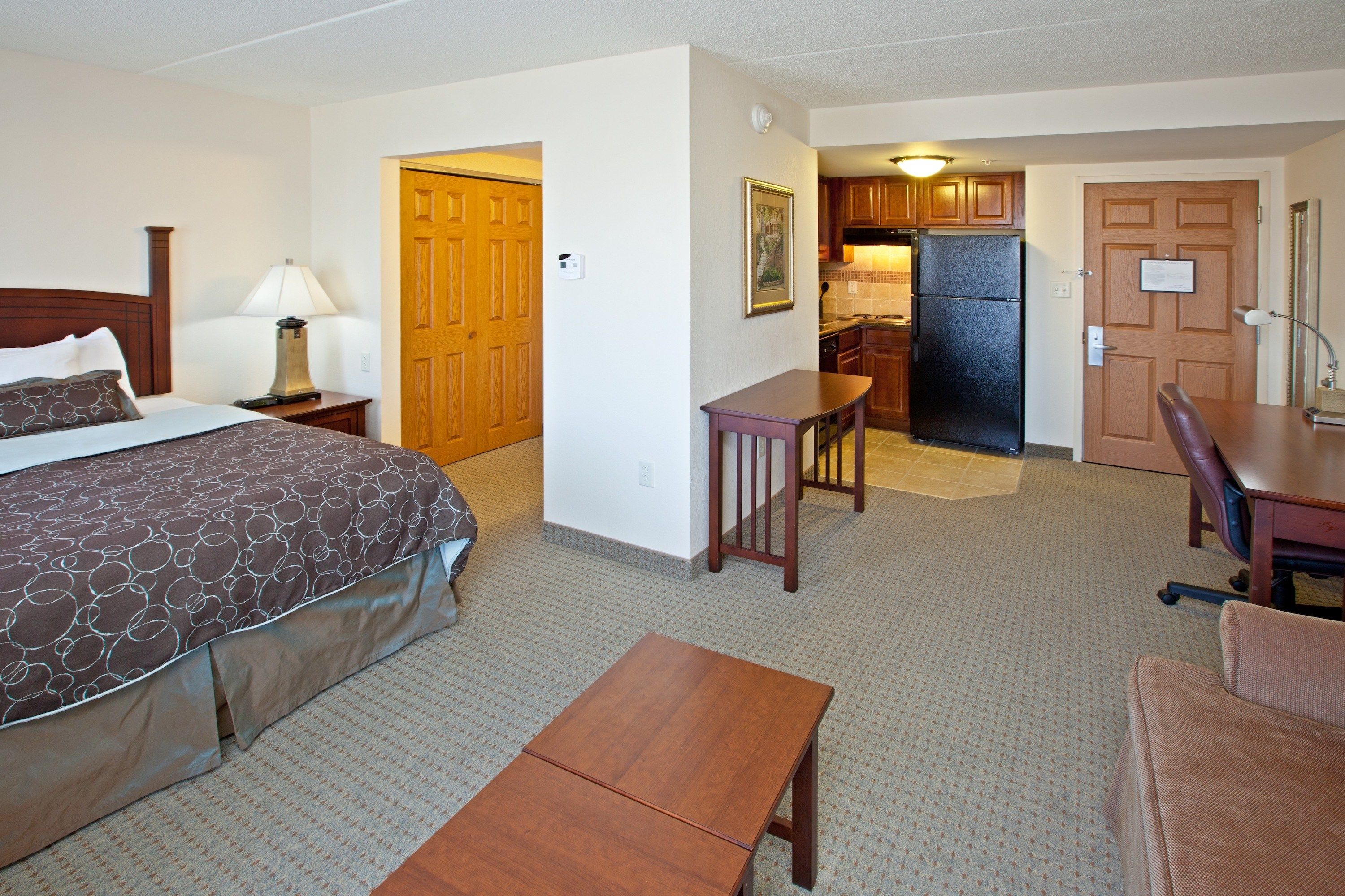 image Get a peaceful night sleep in our cozy bedroom.