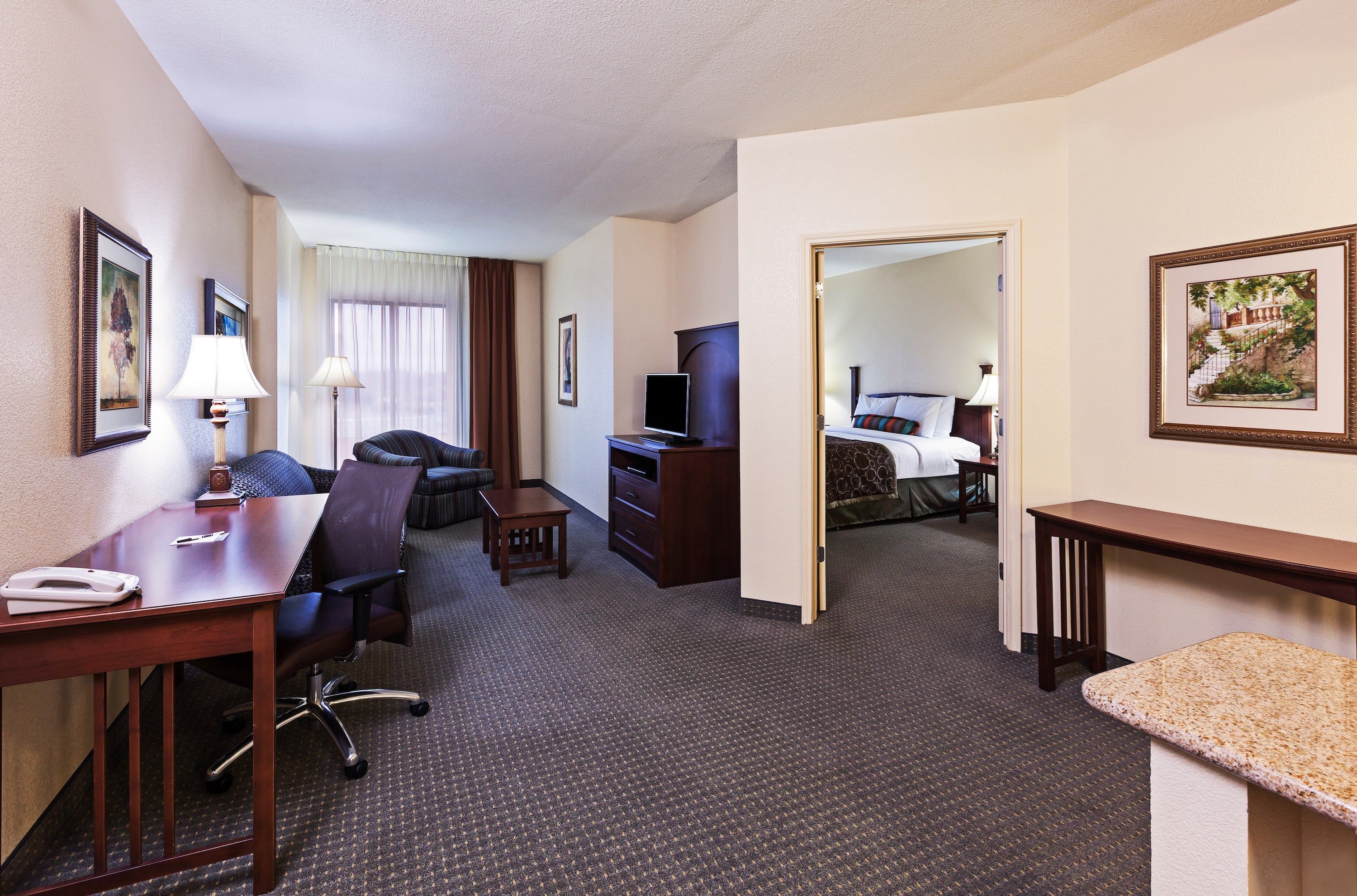 image Enjoy the warm and cozy decor.