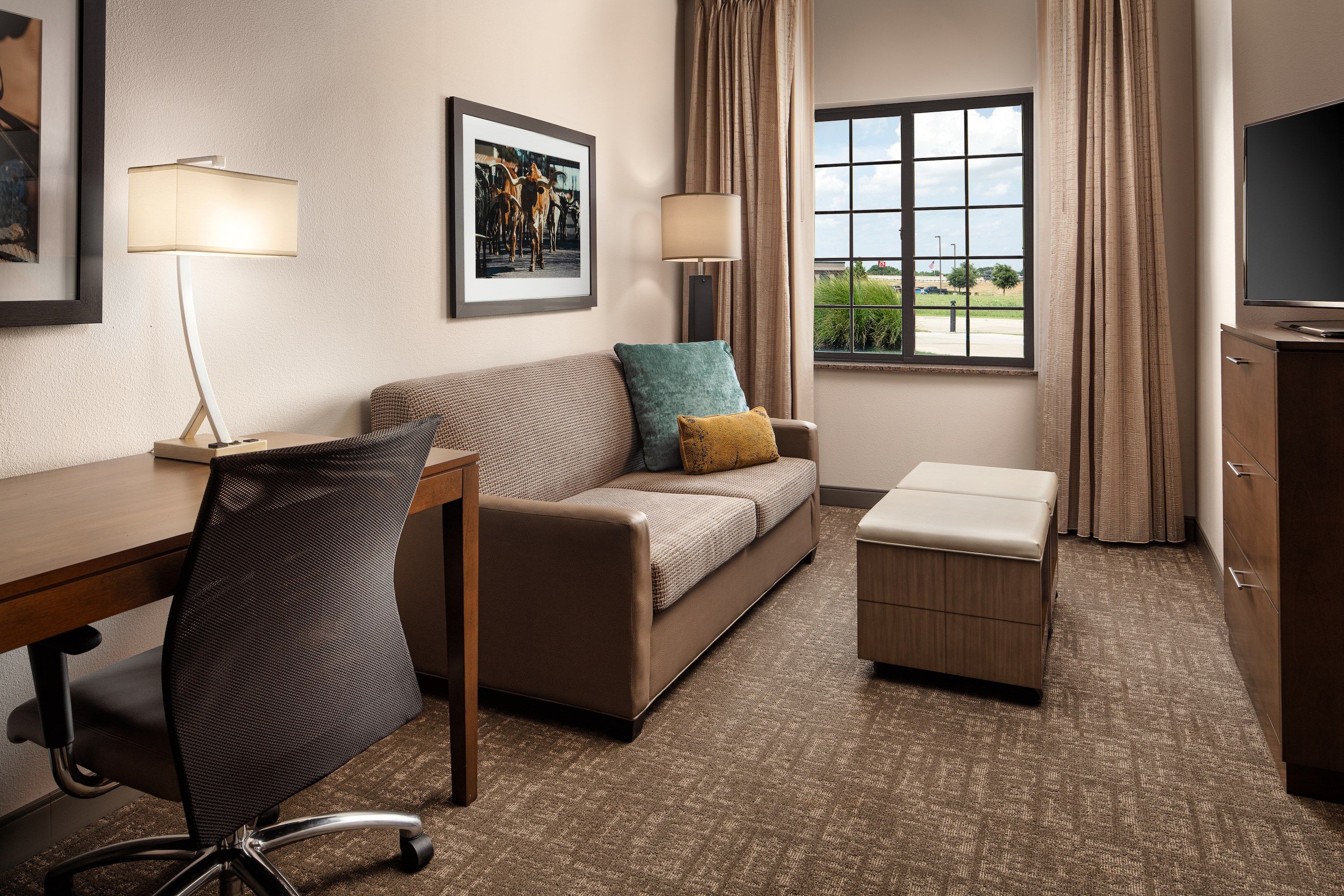 image Relax and rejuvenate in the cozy living room.