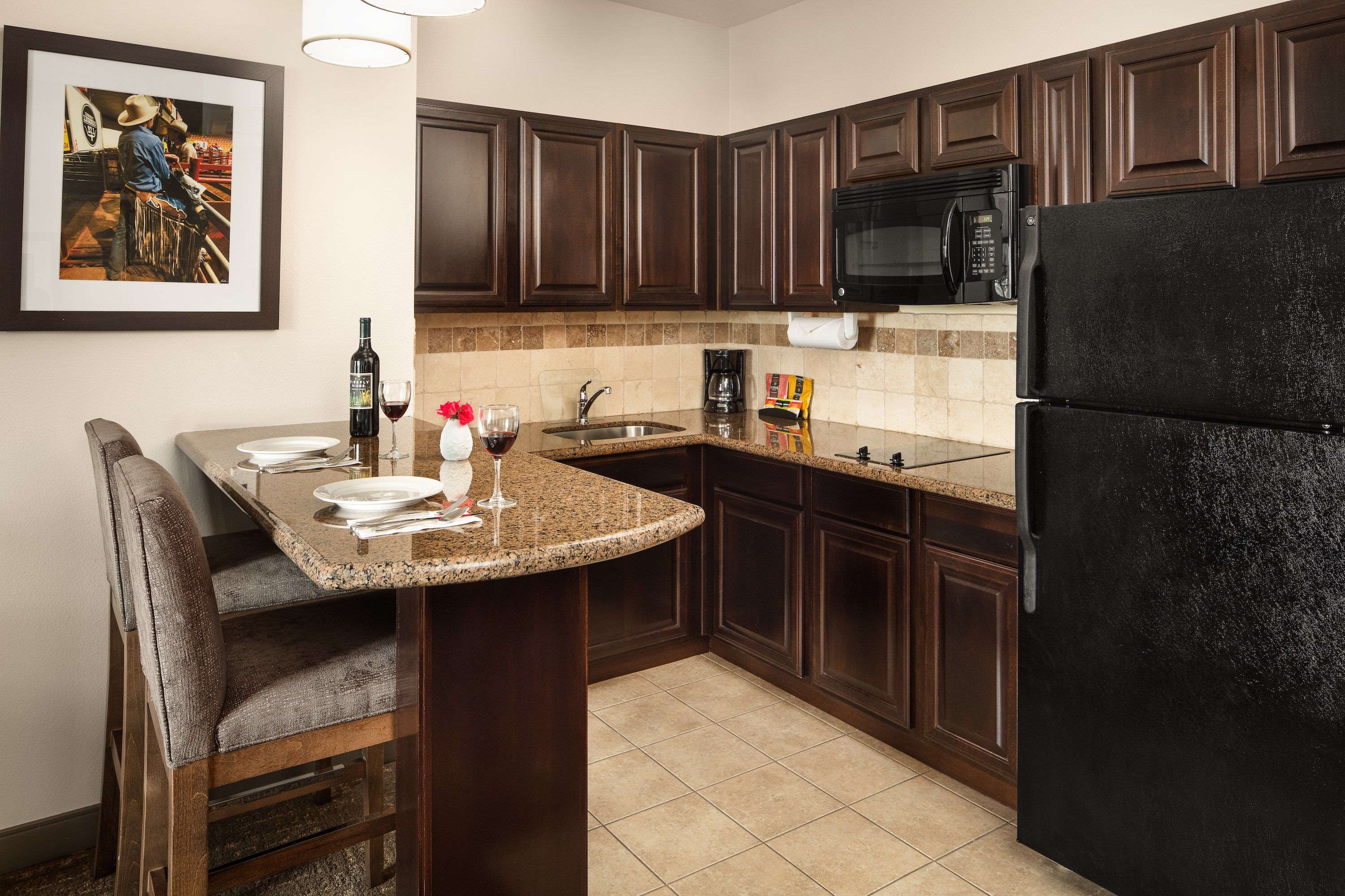 image Prepare a small meal in your kitchen.