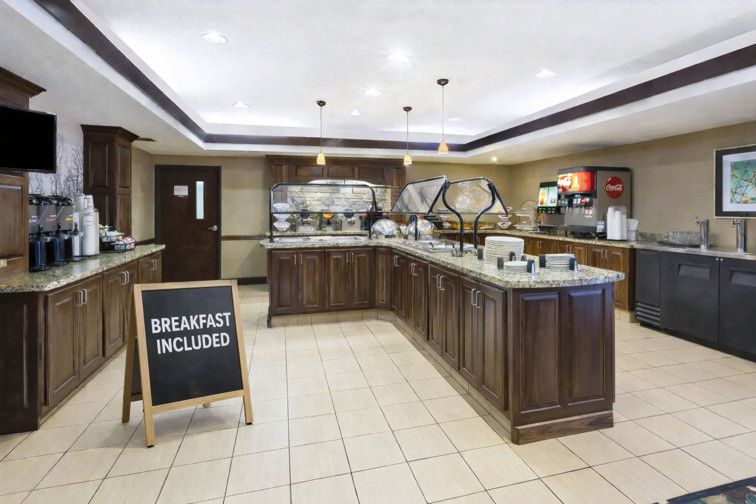 image Your family will love the complimentary breakfast.