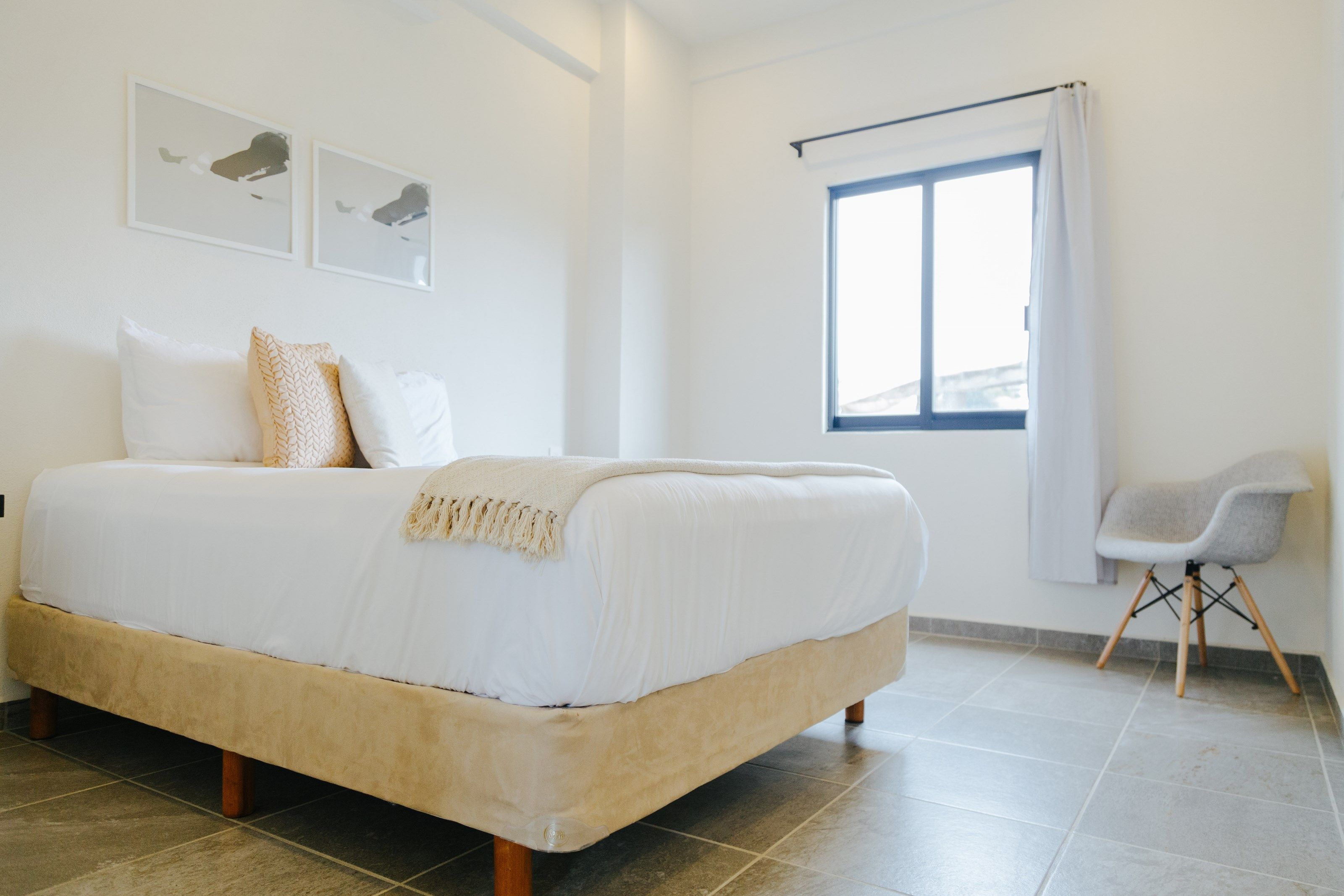 image Relax in a comfortable bed.