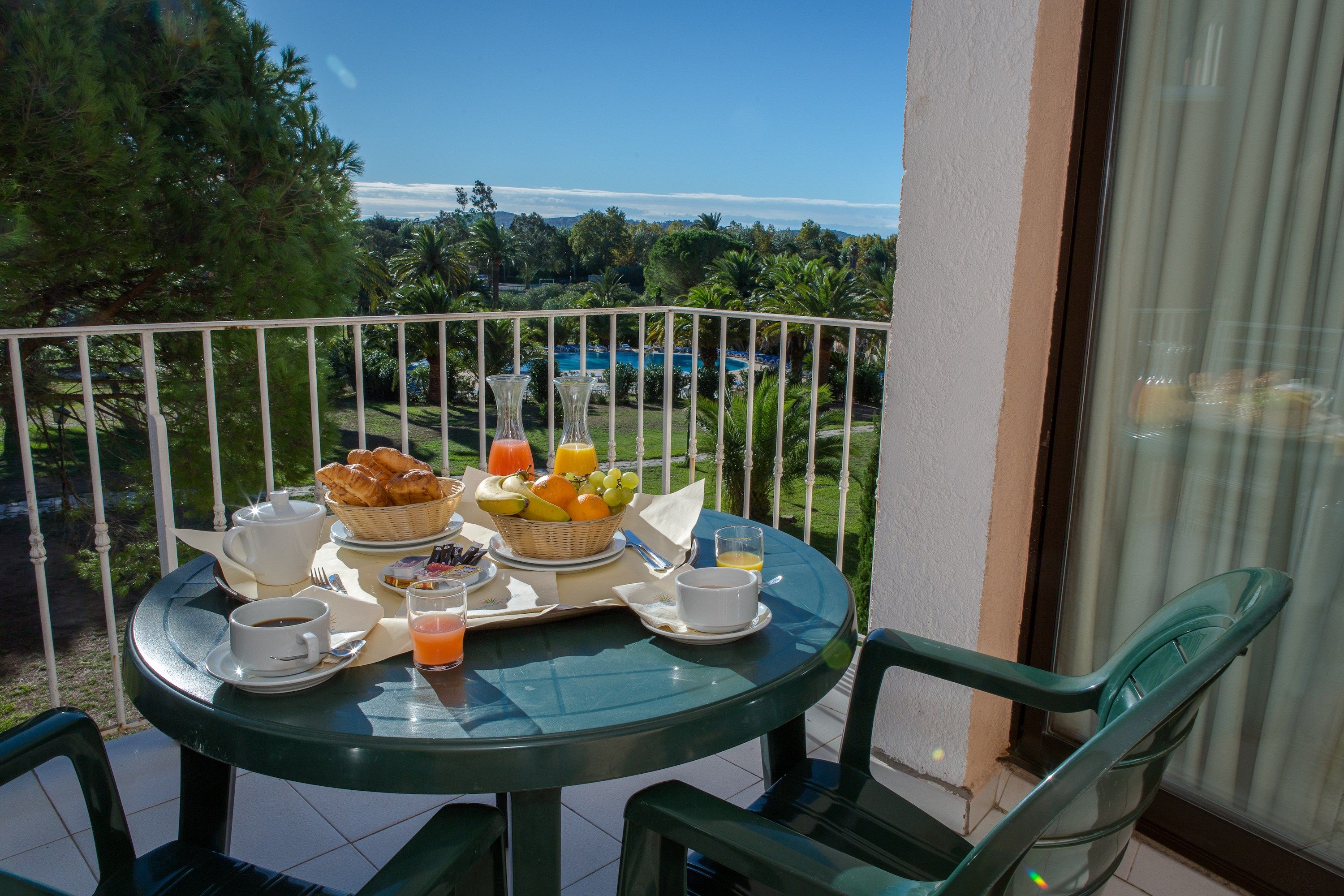 image Get some fresh air on the balcony!