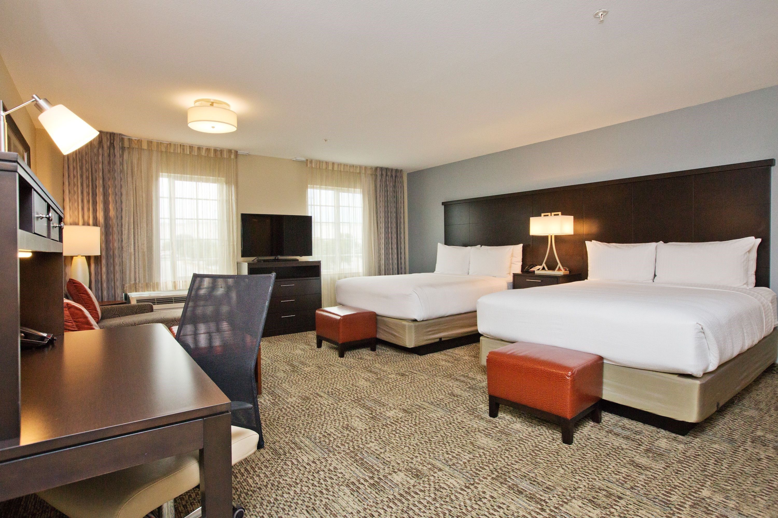 image Get a peaceful night sleep in our cozy beds.