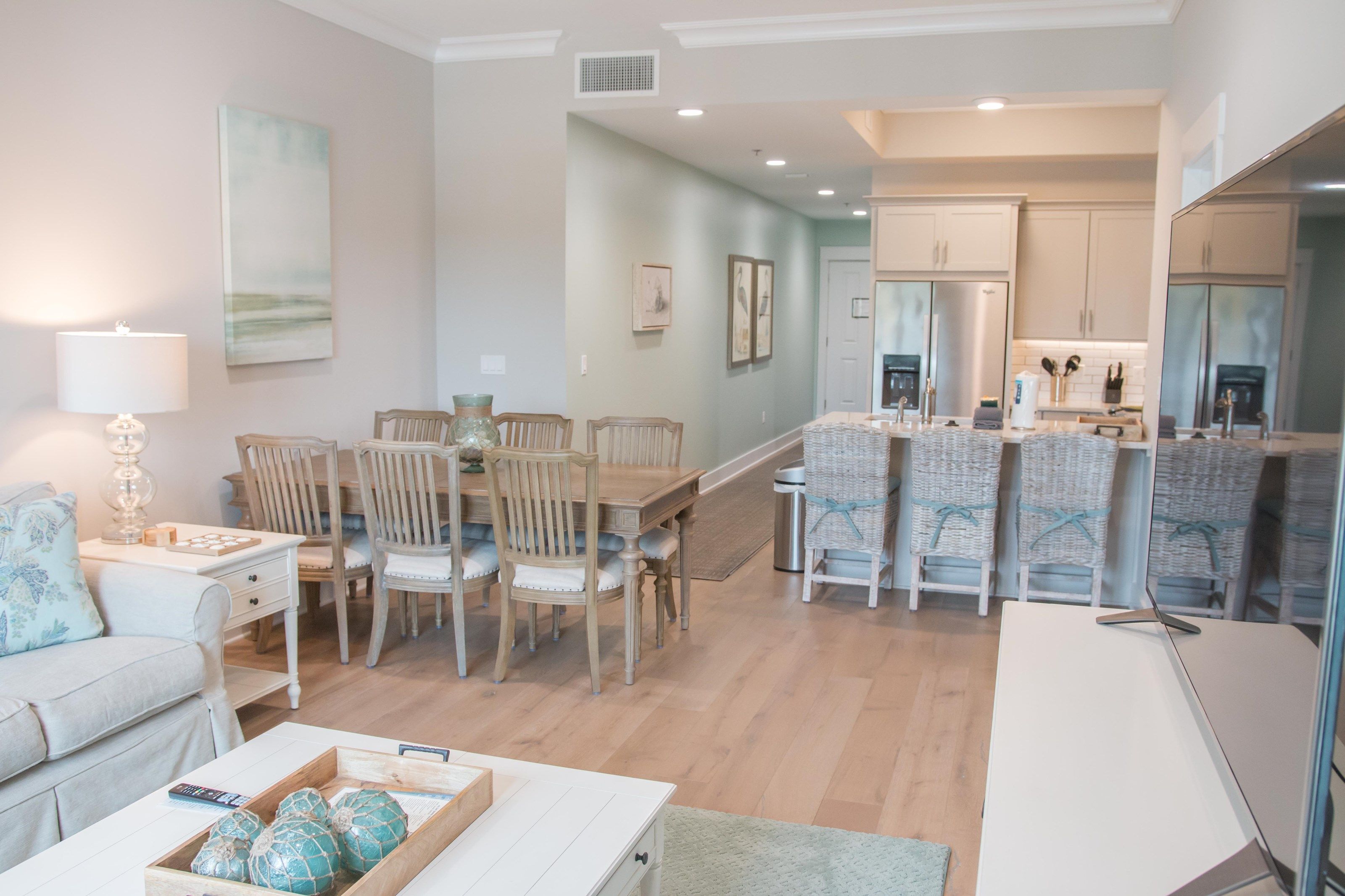 image Tuck into a great meal in your dining area.