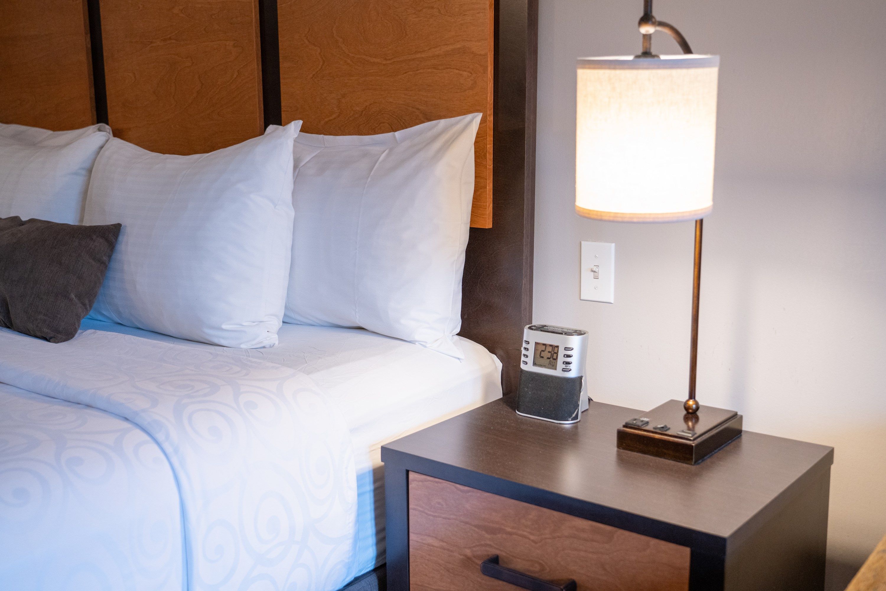 image Drift to sleep in the luxurious bedding.