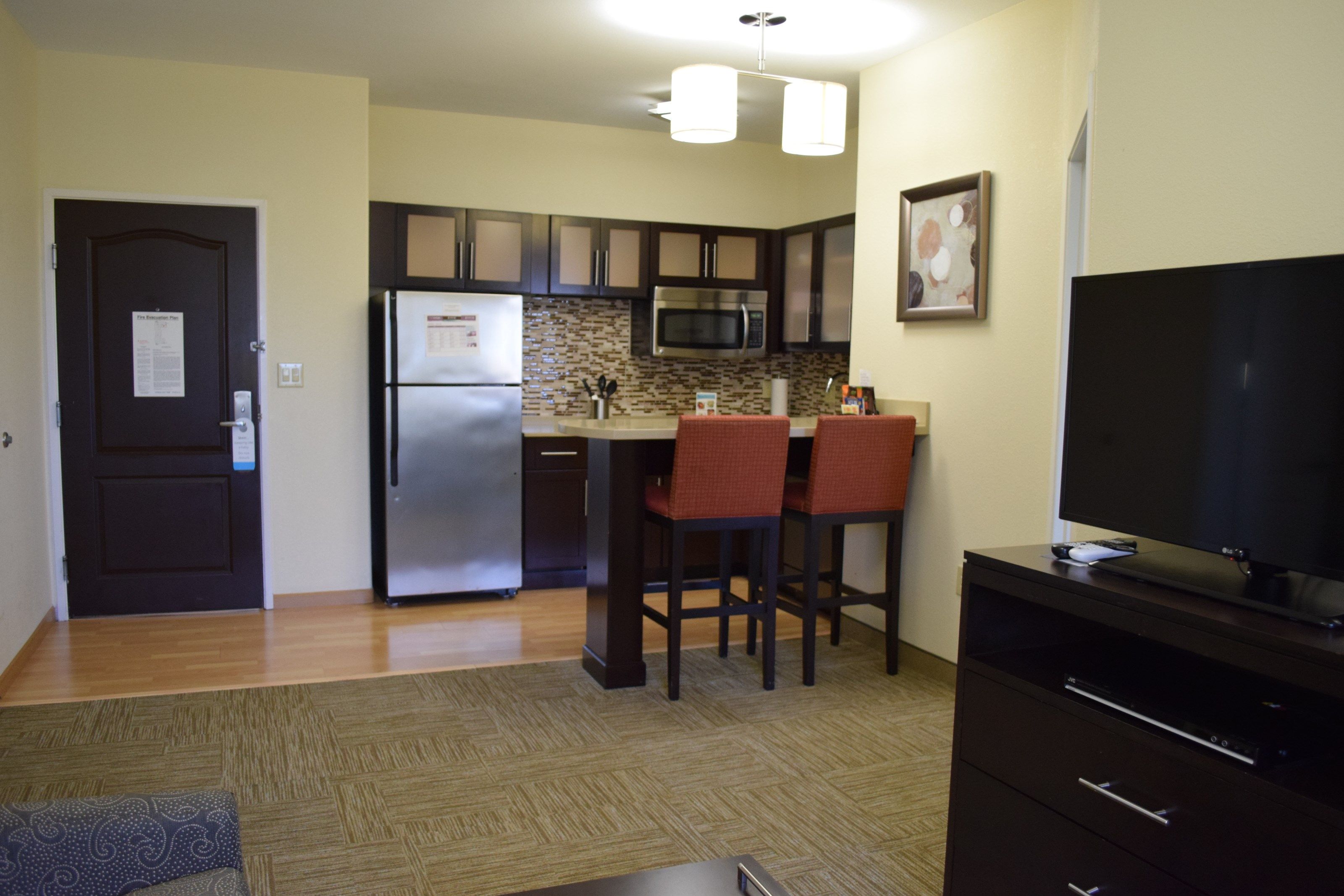 image Prepare a meal in the equipped kitchen.