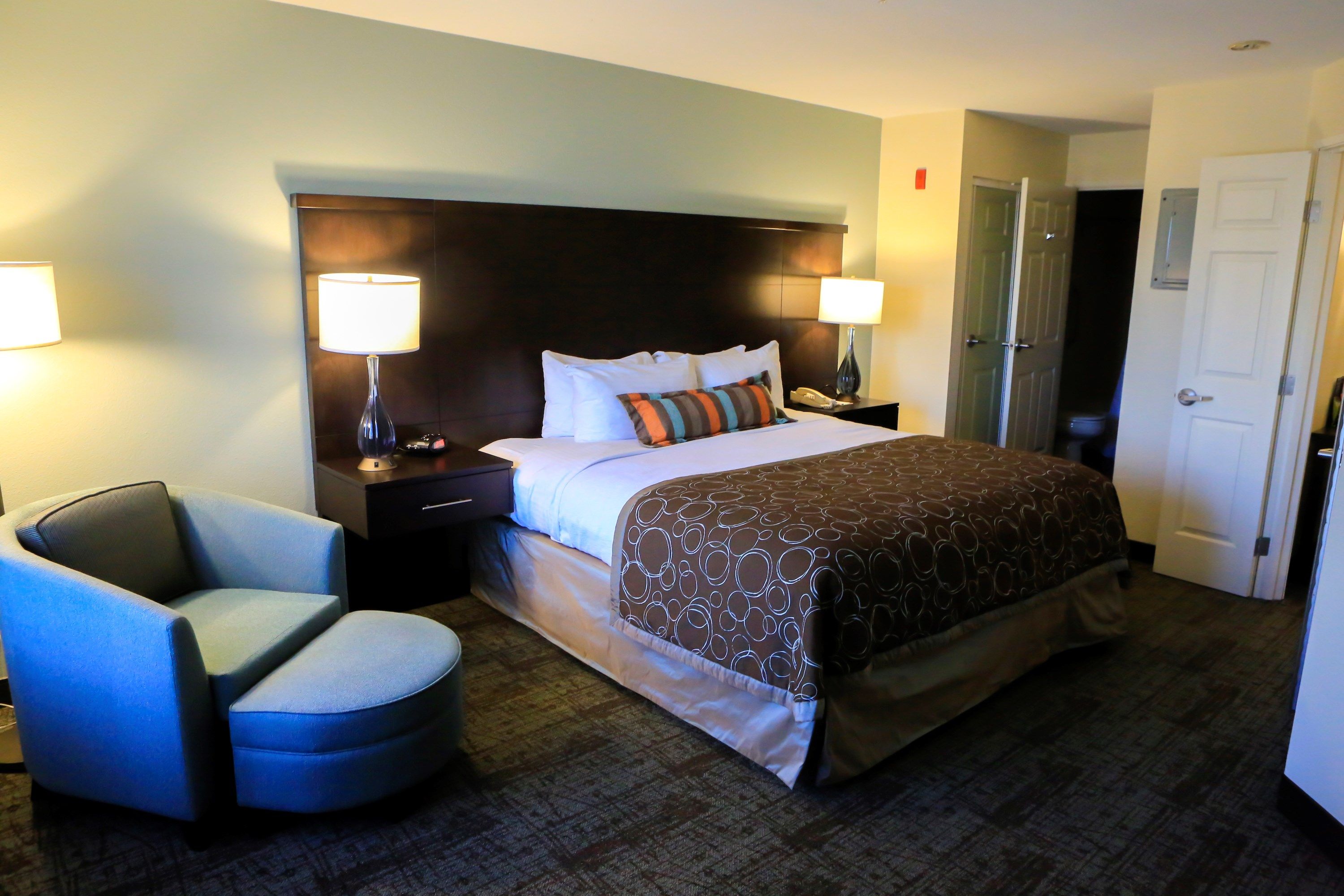 image Get a peaceful night sleep in our cozy bedroom.