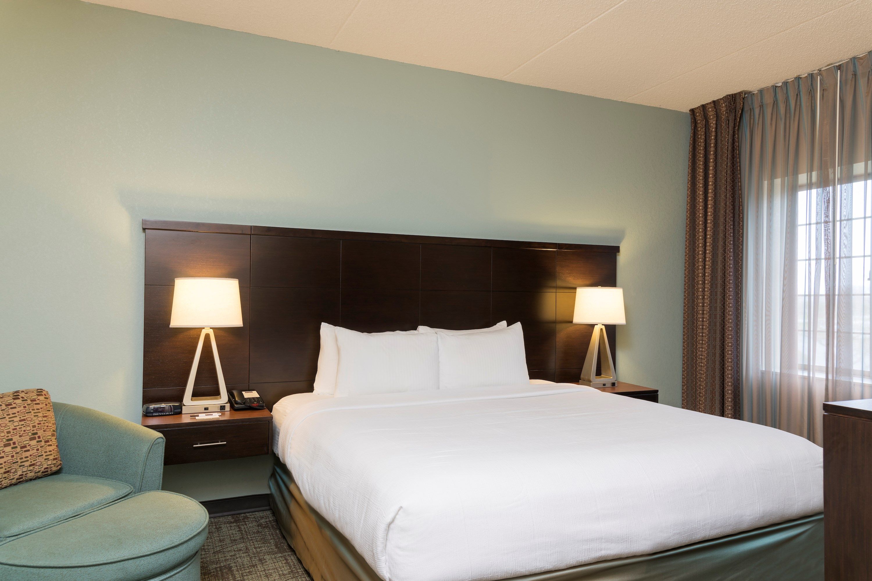 image Get a peaceful night sleep in our cozy bedroom.