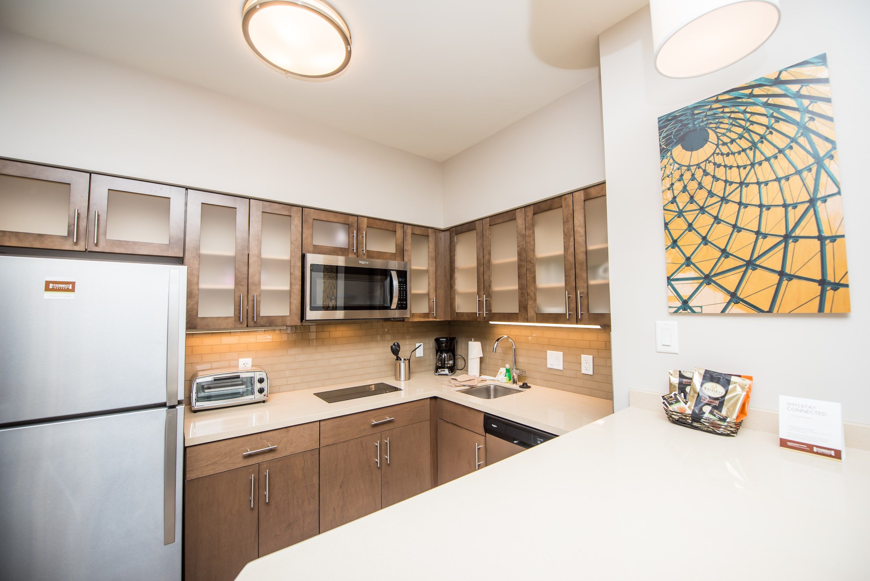 image Curb your appetite by cooking a meal in your kitchen.