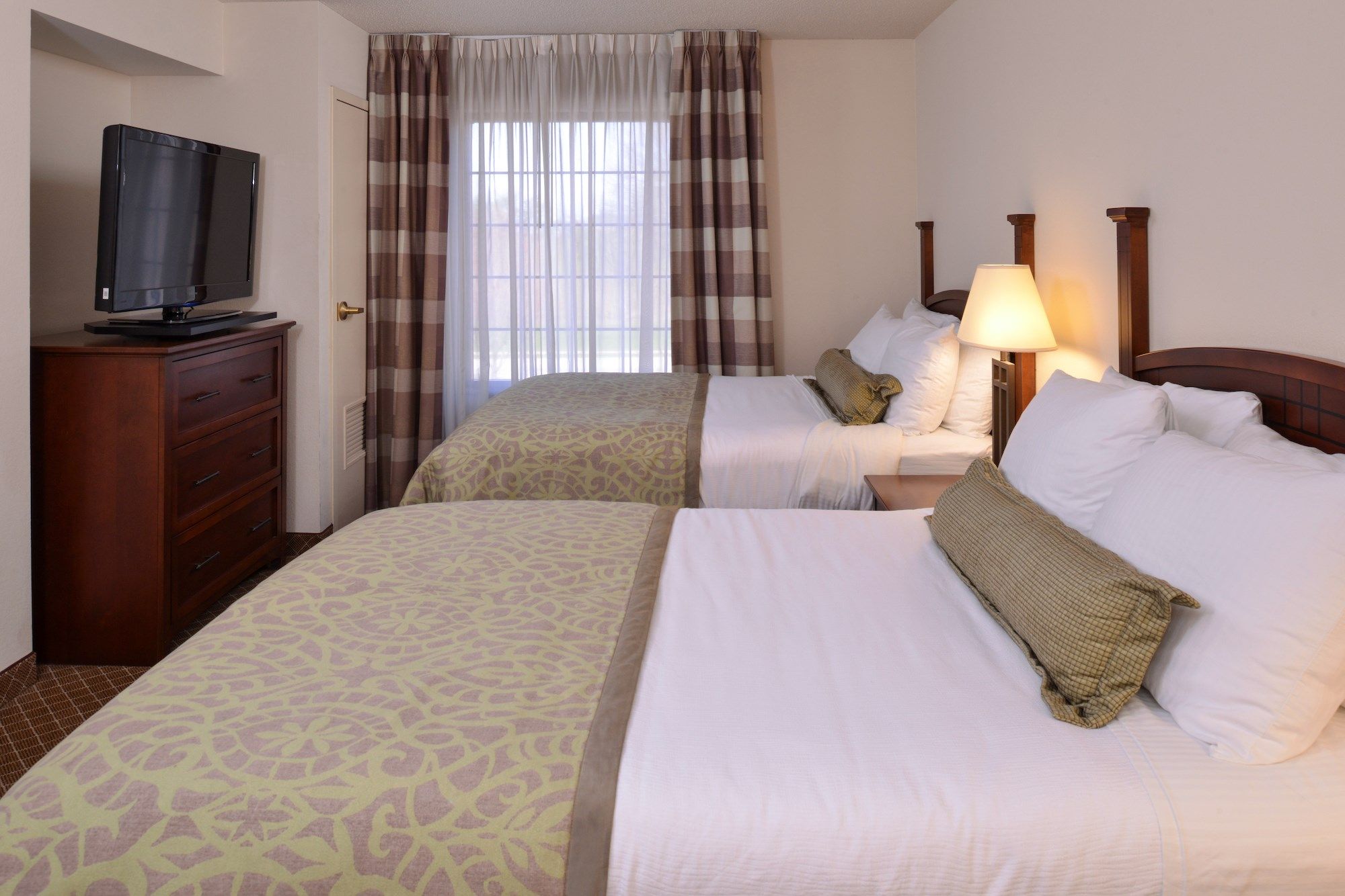 image Enjoy a restful sleep in one of the comfortable beds.