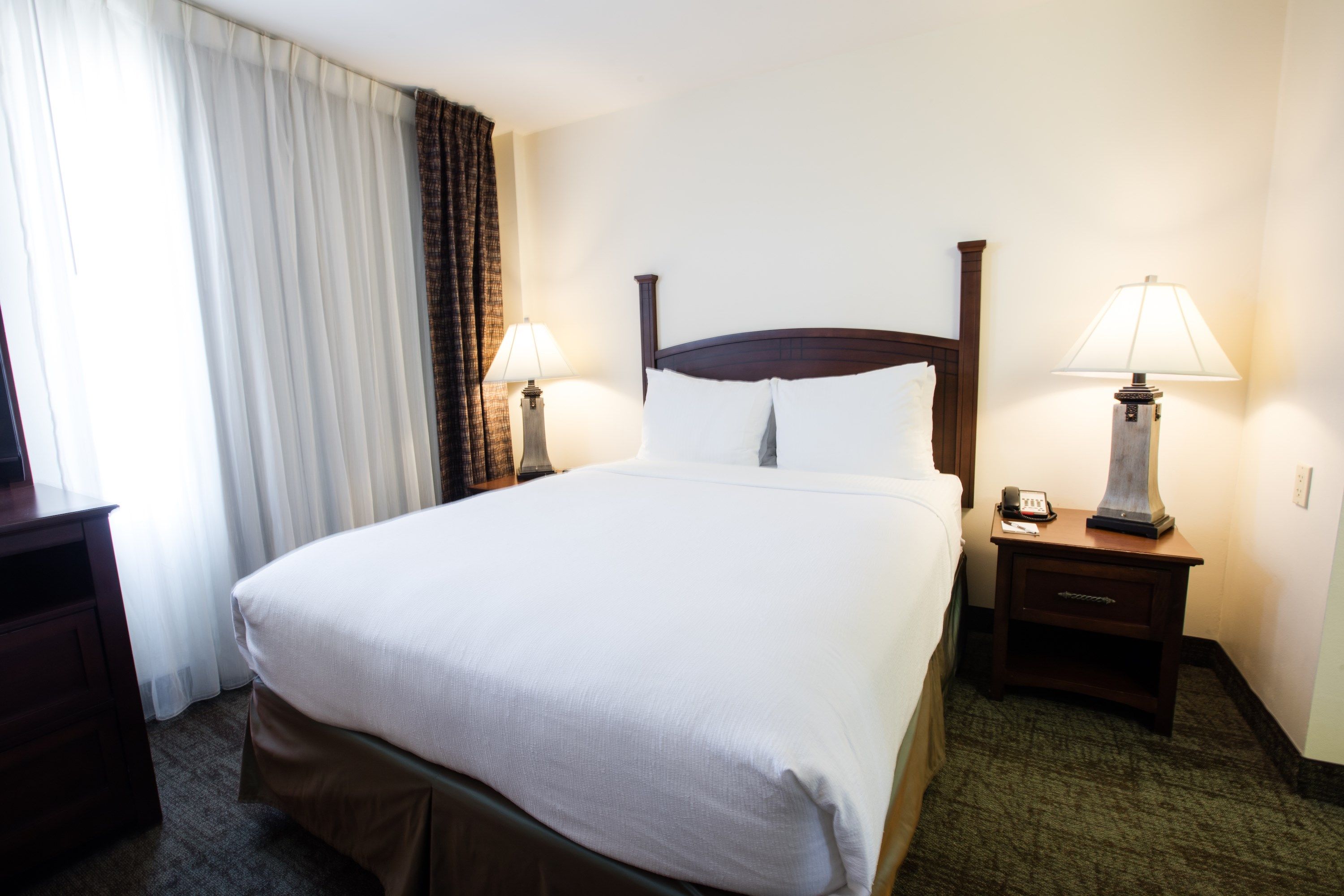 image Get a peaceful night sleep in our cozy bedroom.
