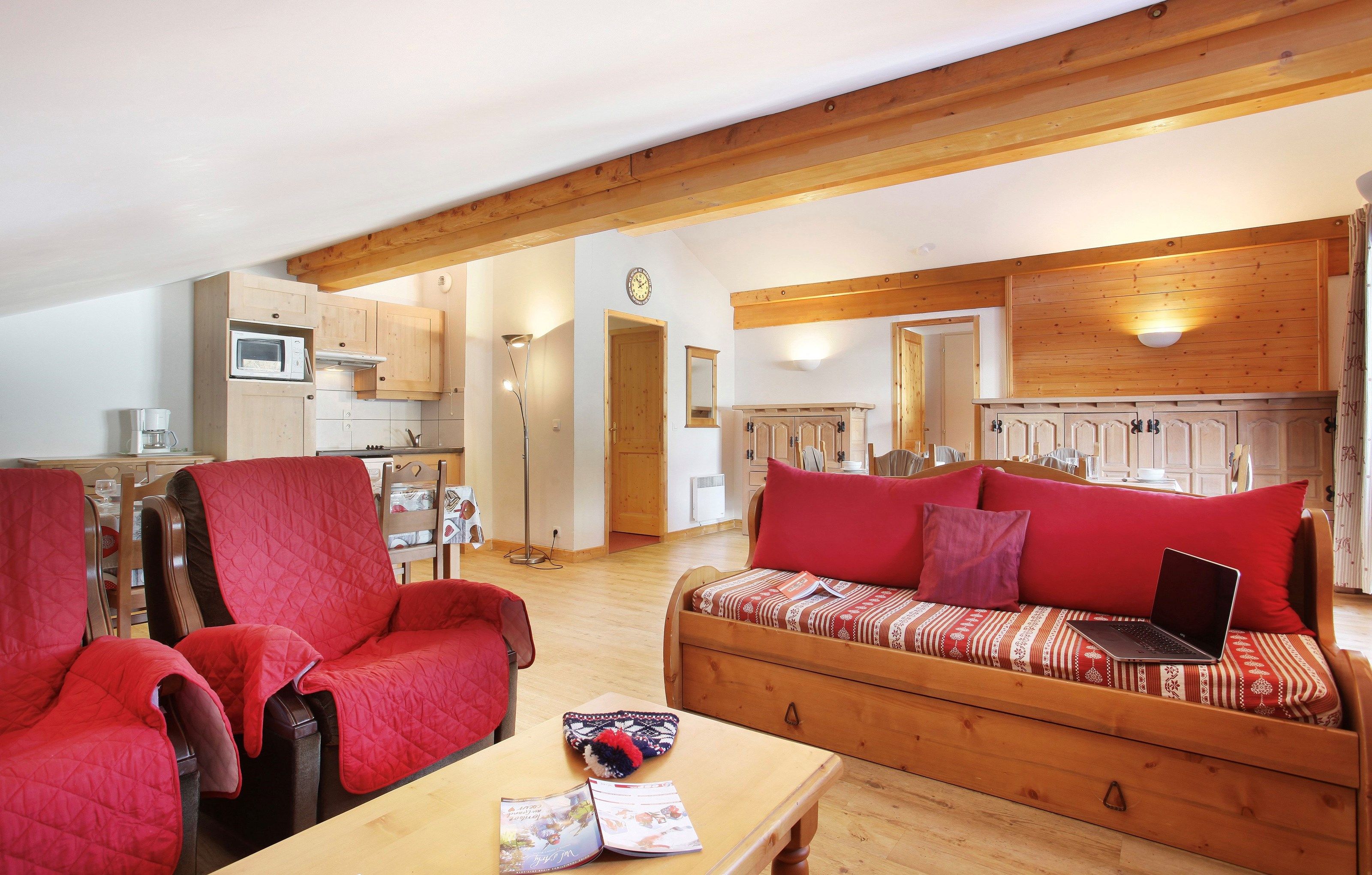 image Sink into the cozy sofa after a day exploring the area.