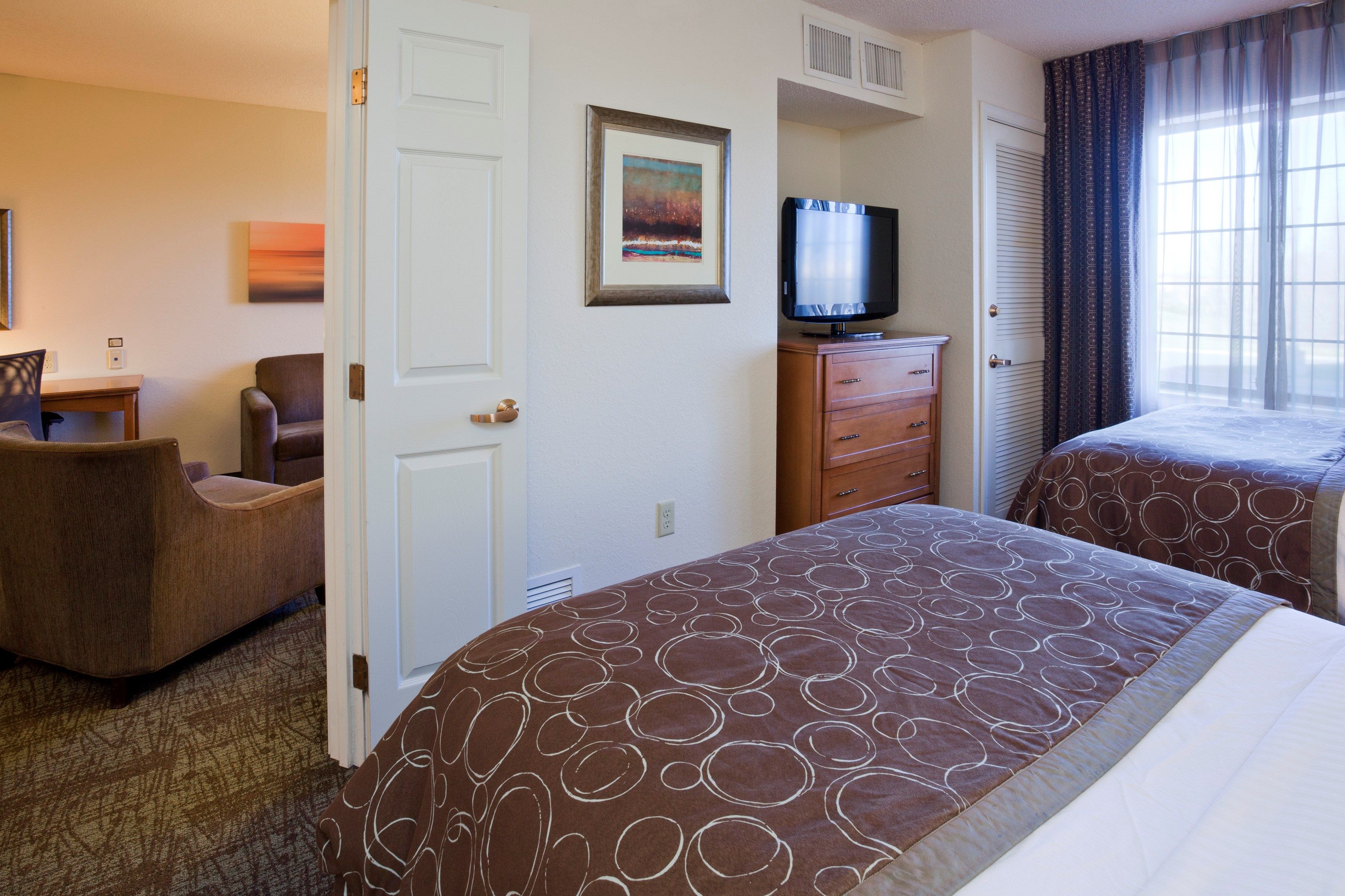 image Get a peaceful night sleep in our cozy bedroom.