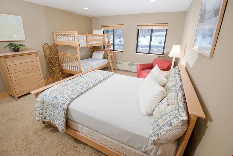 image Bedding configurations vary from condo-to-condo