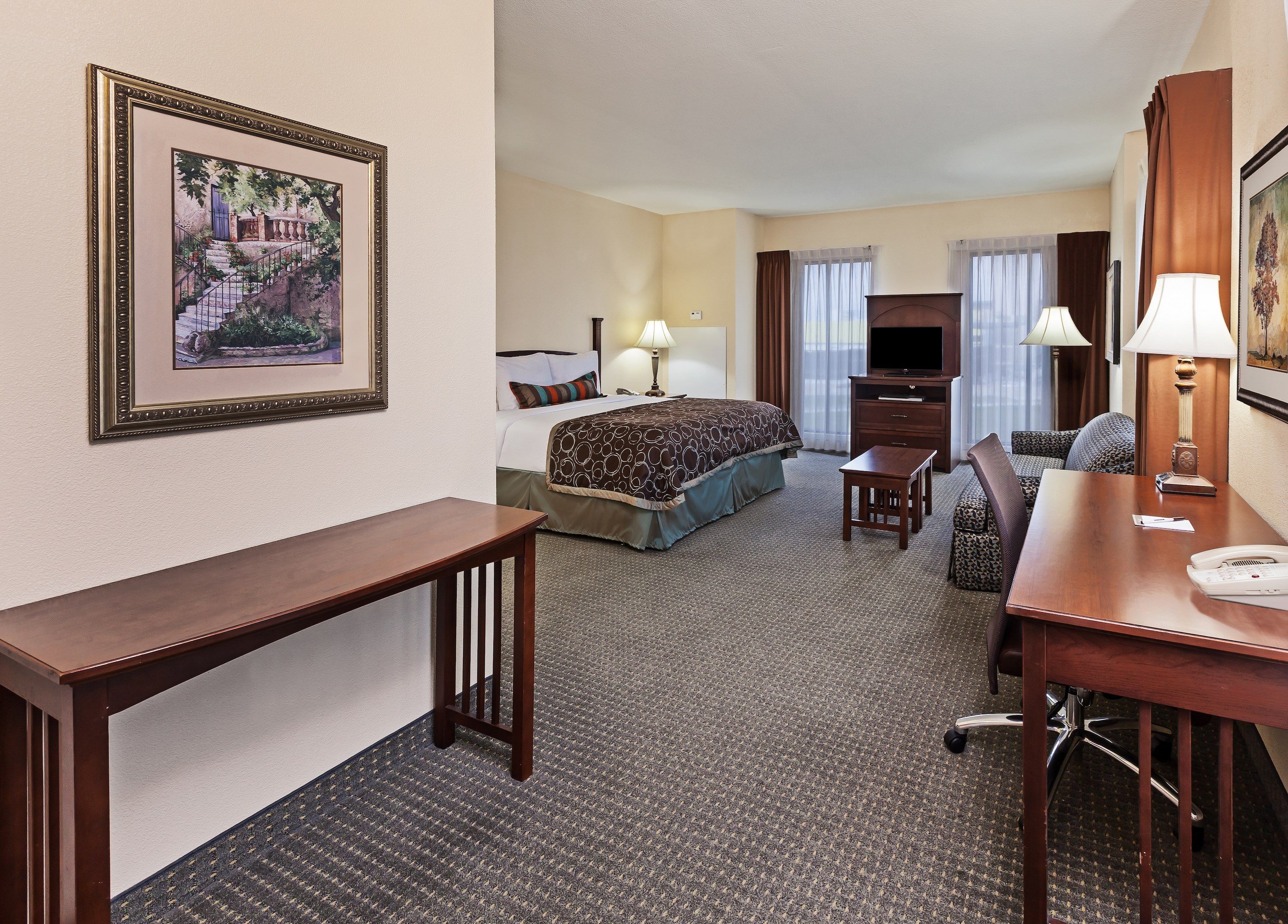 image Enjoy the warm and cozy decor.