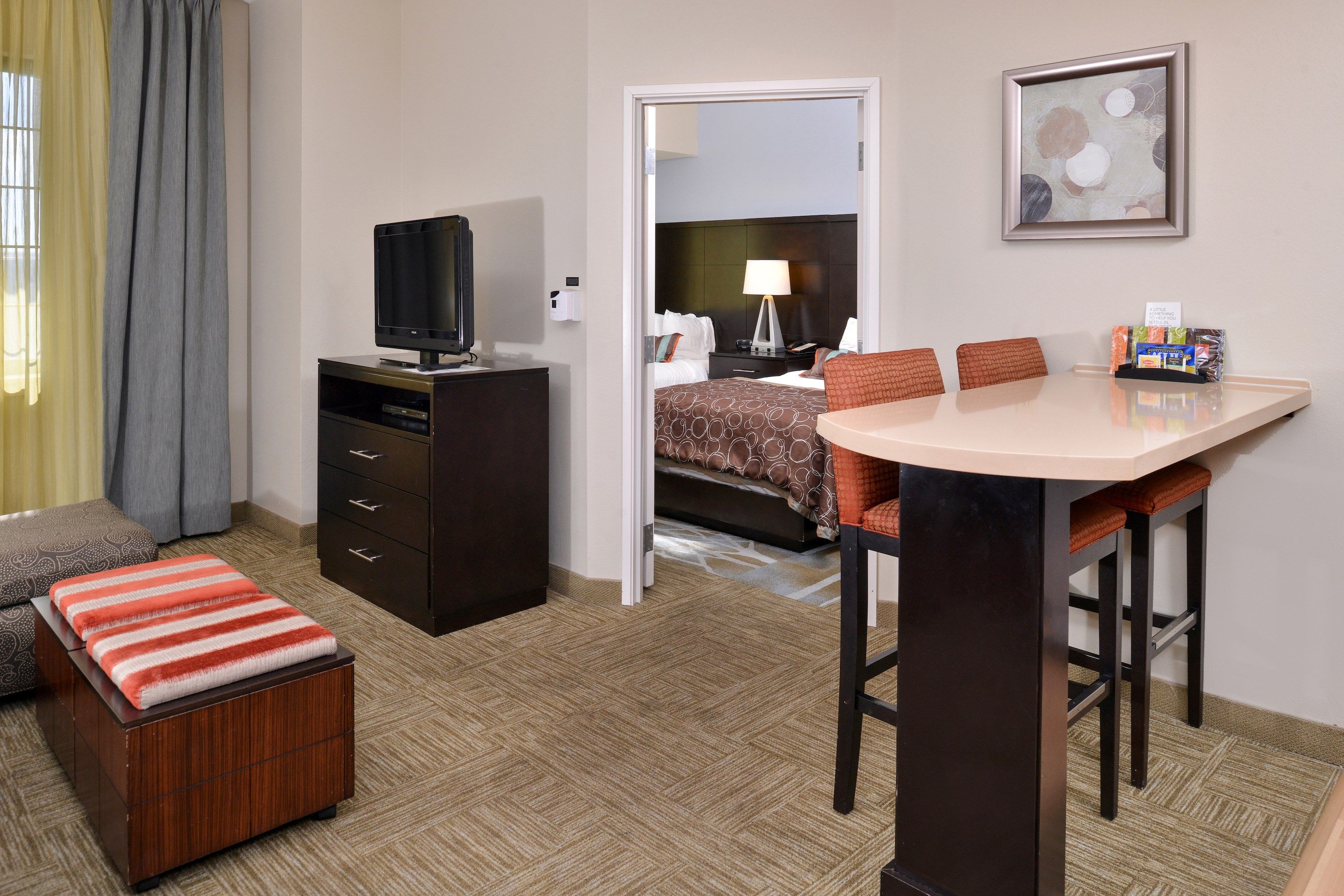 image Enjoy the warm and cozy decor.