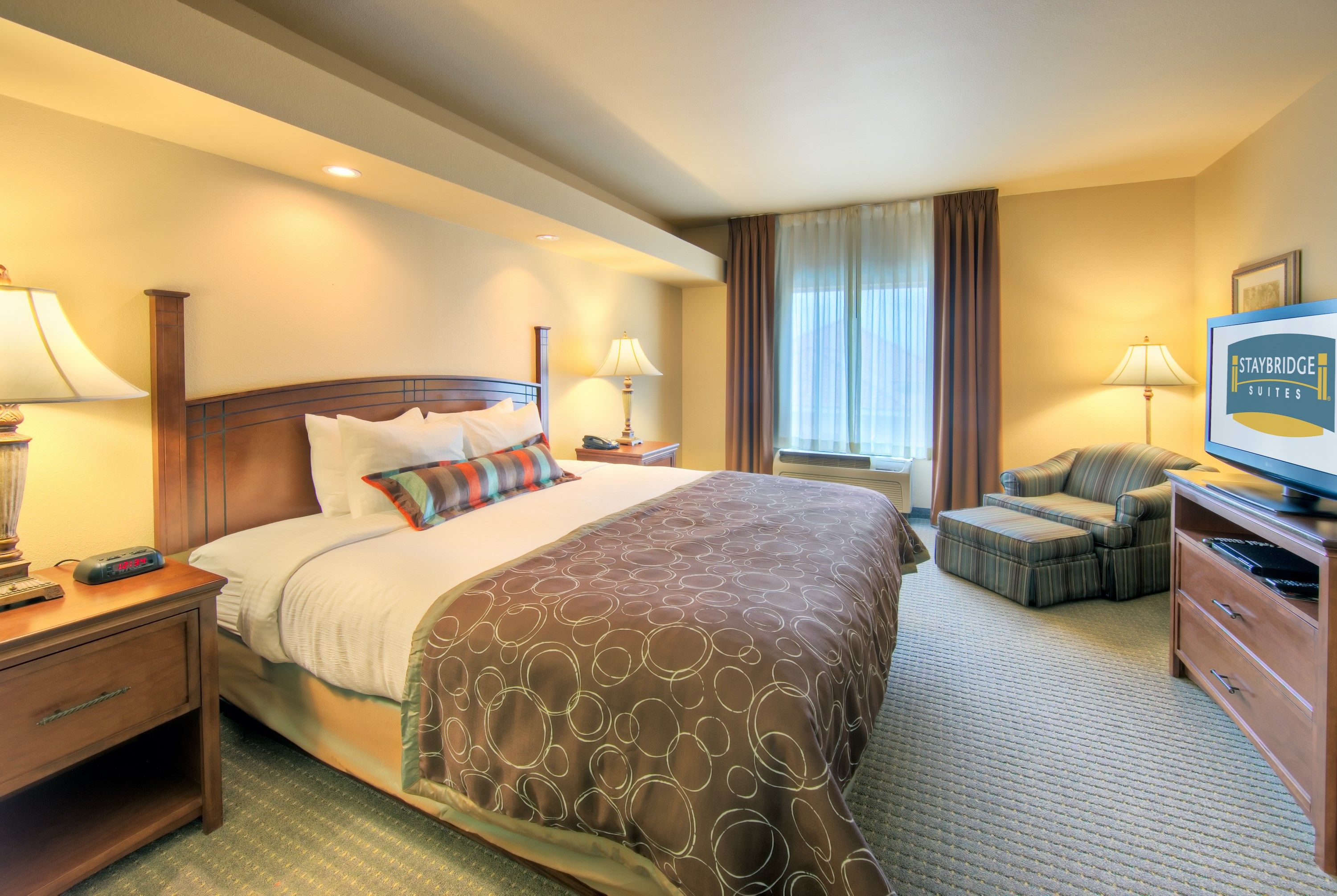 image Get a good night's rest in the cozy bedroom.