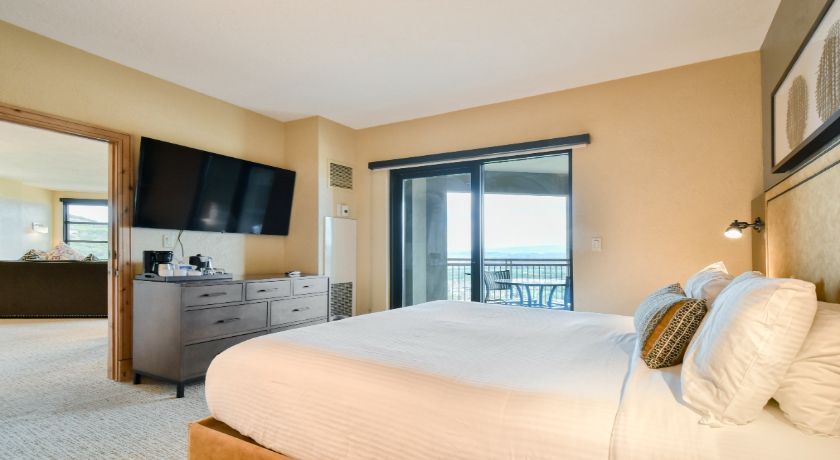 image Get a good night's rest in the main bedroom.