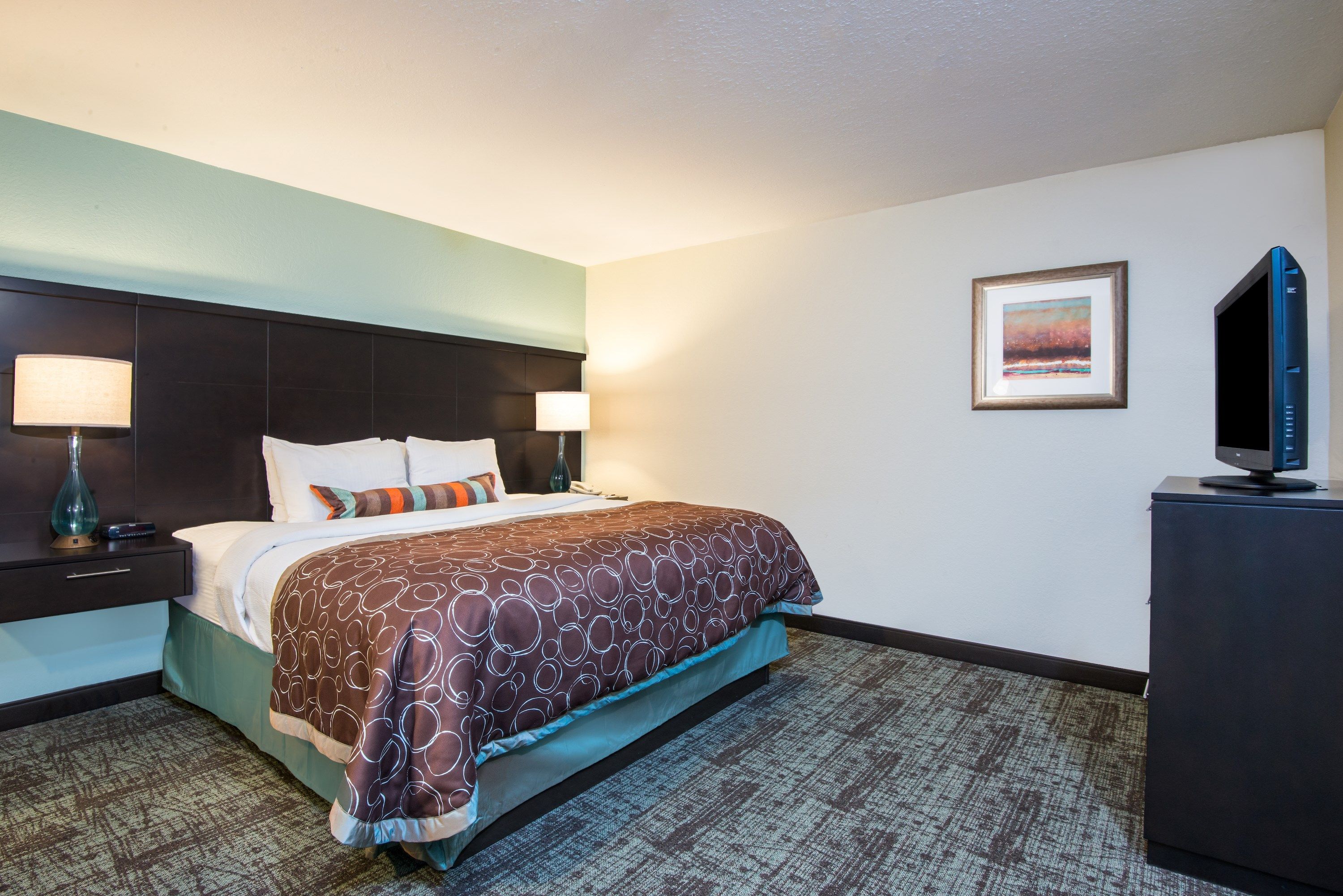 image Drift to sleep in the plush bed.