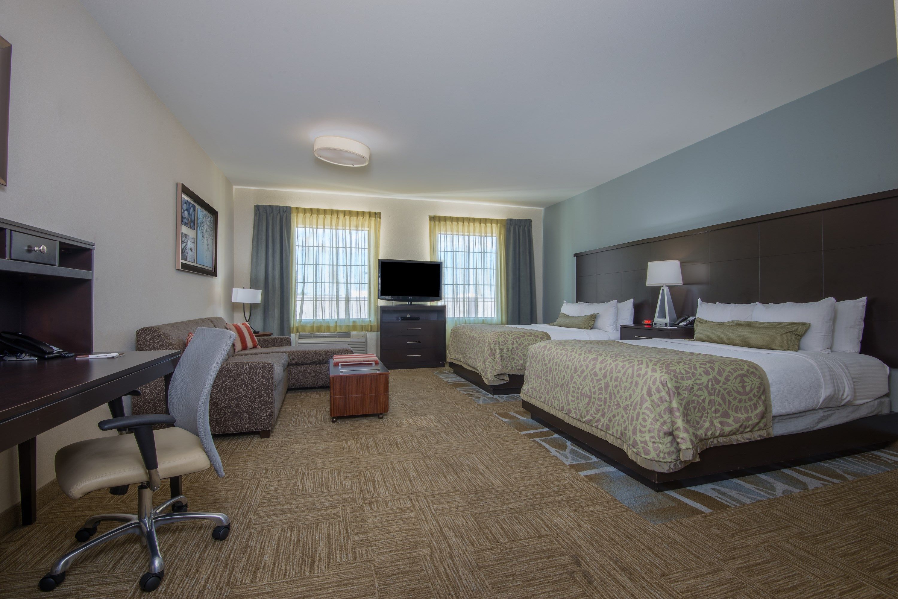 image Get a good night's rest in the cozy bedroom.