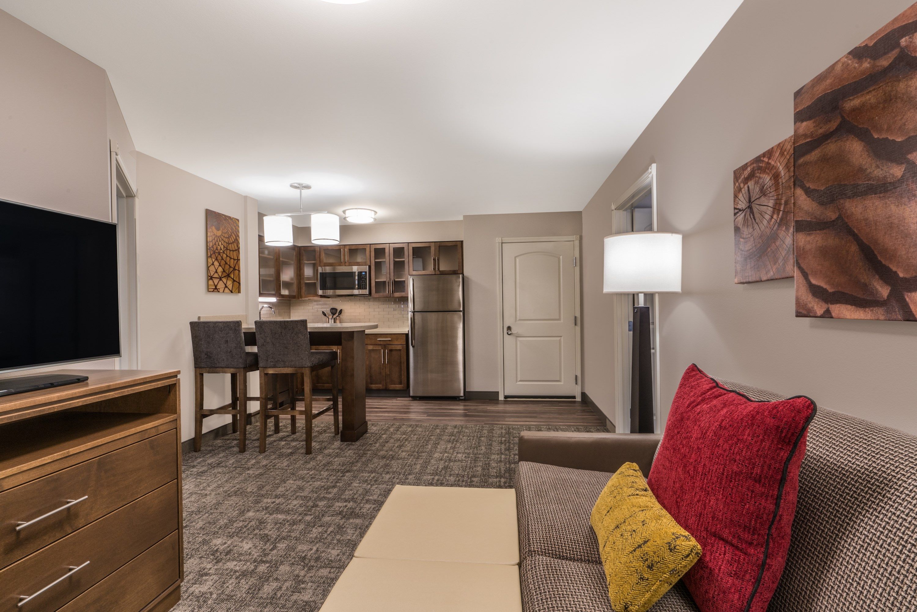 image You will love the open-concept living space, perfect for relaxing after a great day.