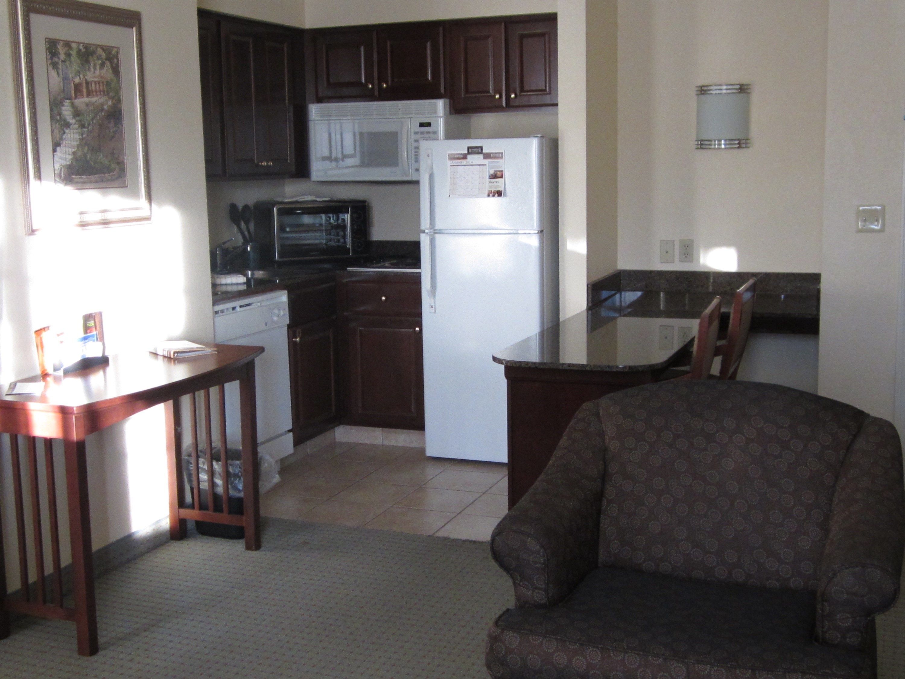 image Prepare a meal in the equipped kitchen.