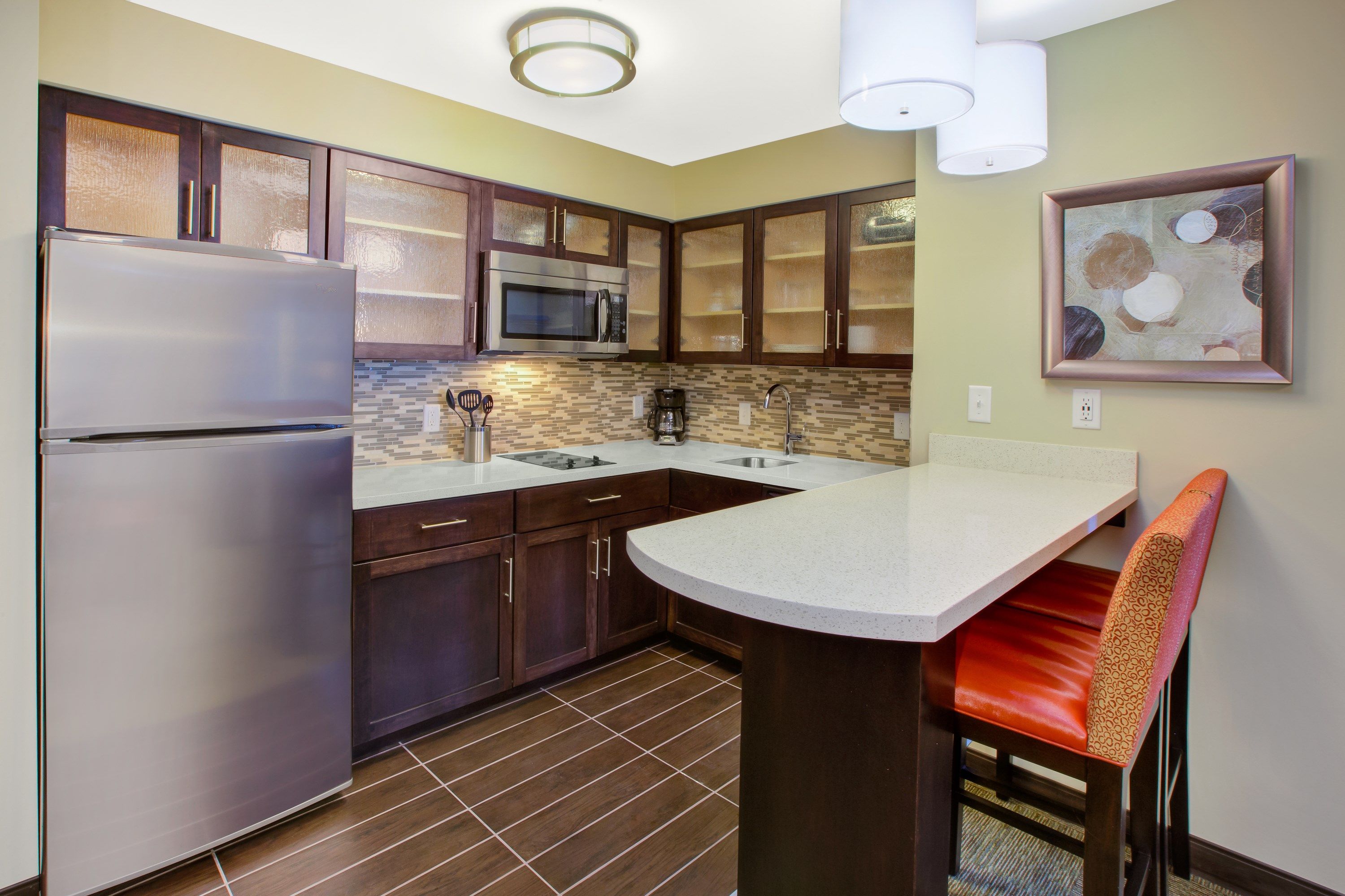image Tuck into a great snack you’ve prepared in your kitchen.