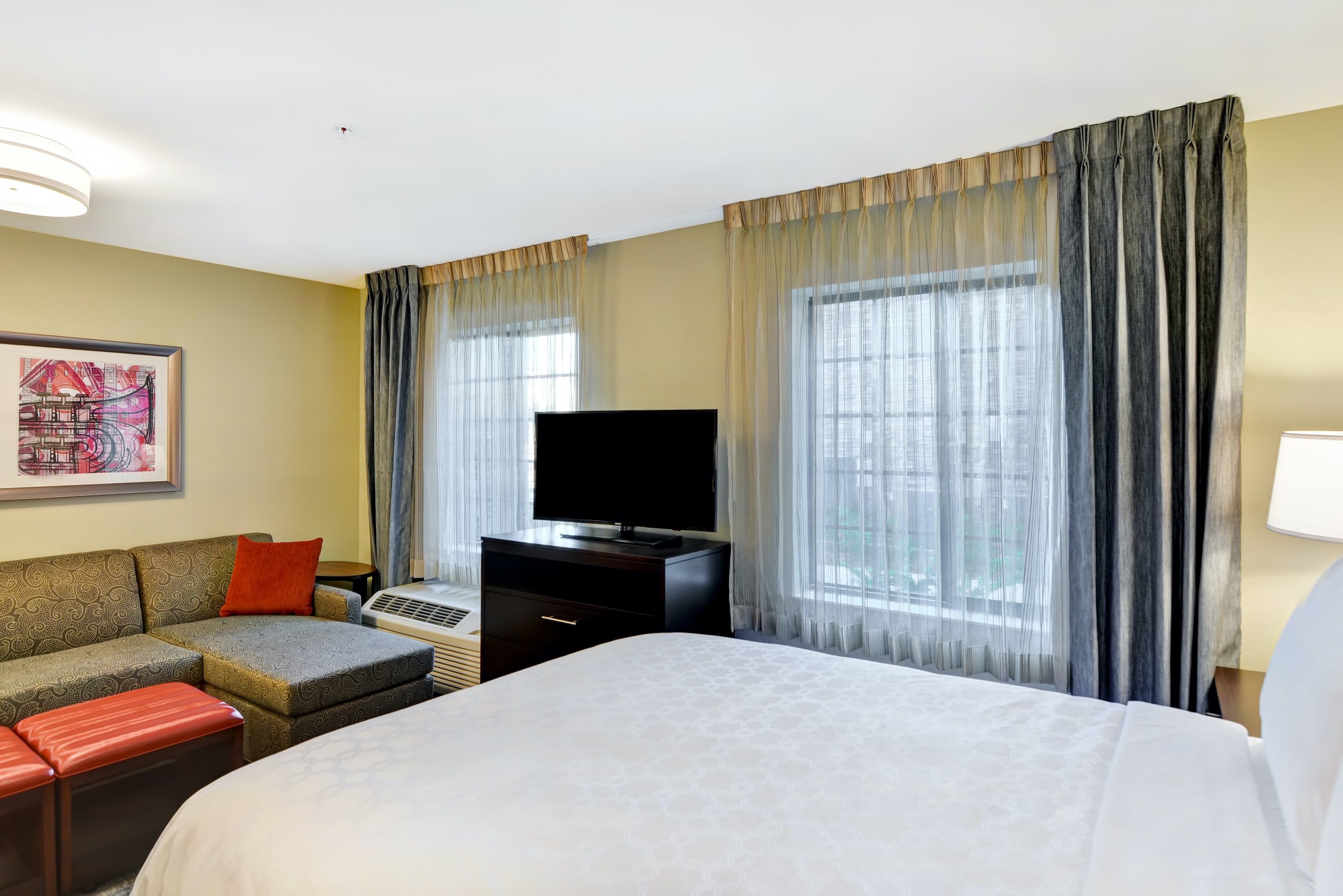 image Get a good night's rest in the cozy bedroom.