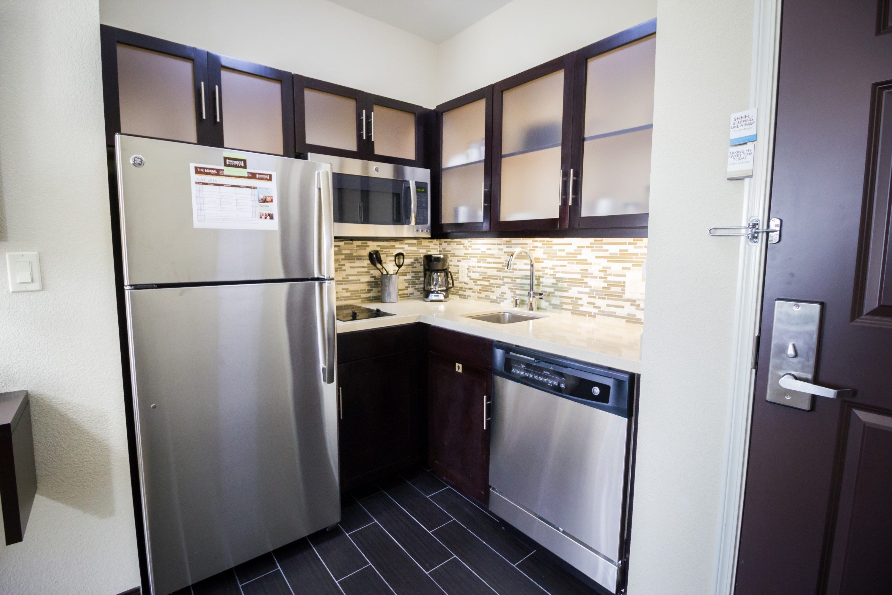 image Hungry? Grab a snack in your kitchenette!