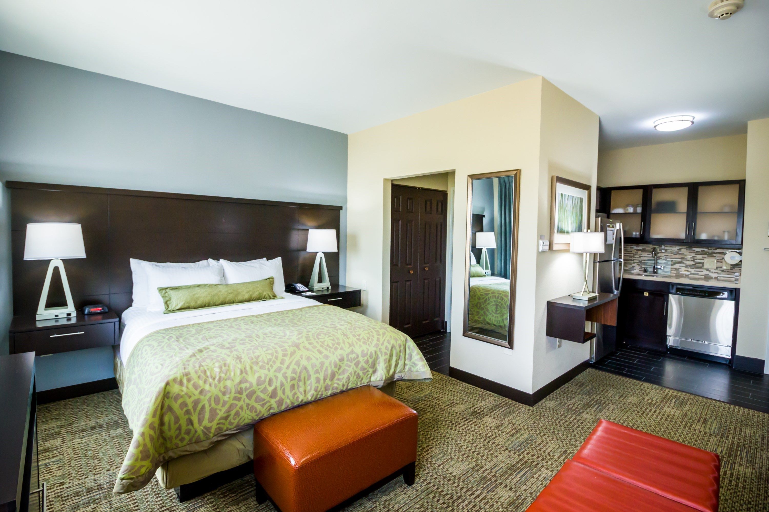image Get a good night's rest in the cozy bedroom.