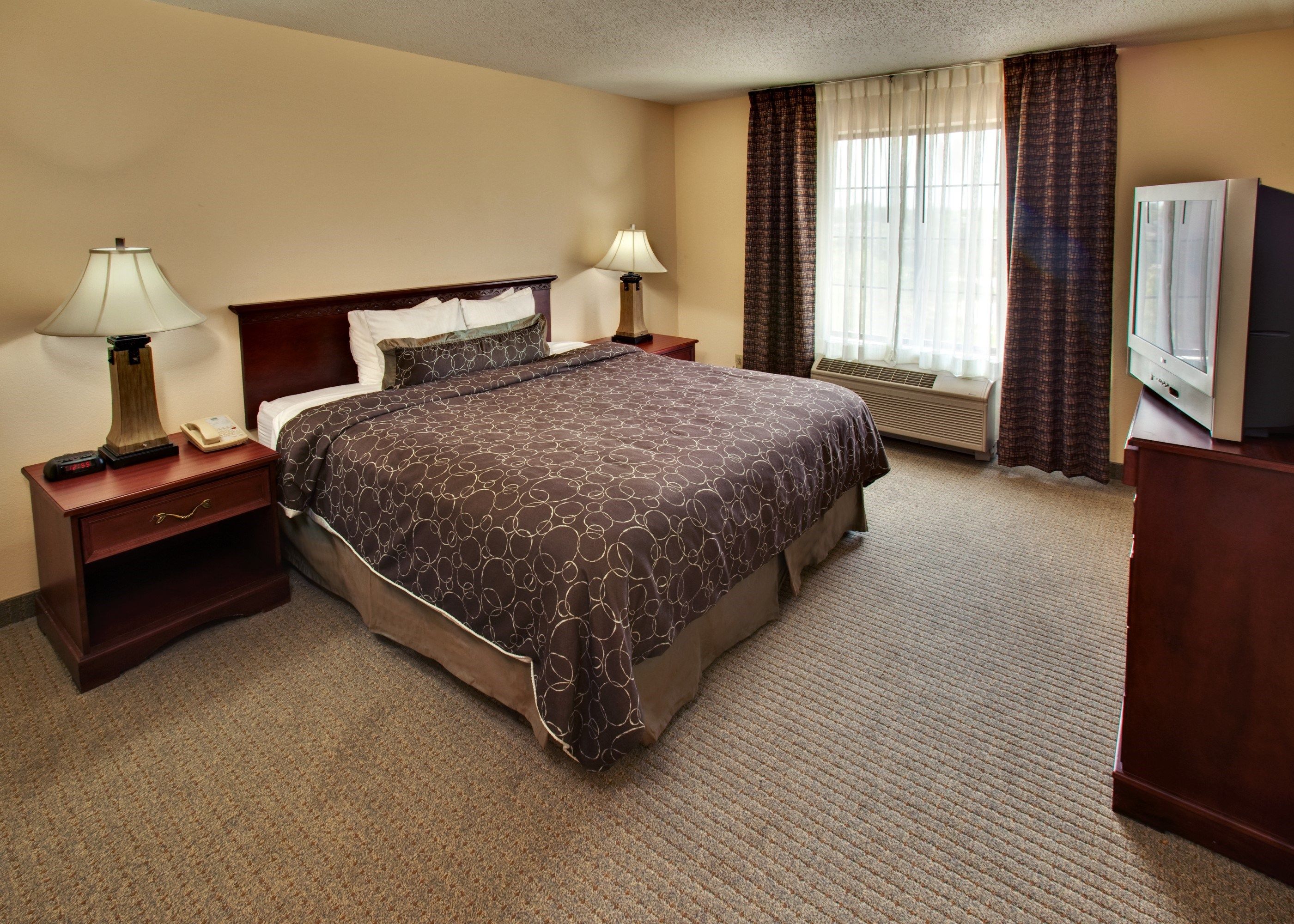 image Get a peaceful night sleep in our cozy bedroom.