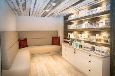 Unwind in our dedicated beauty nook, perfect for a peaceful pampering session.